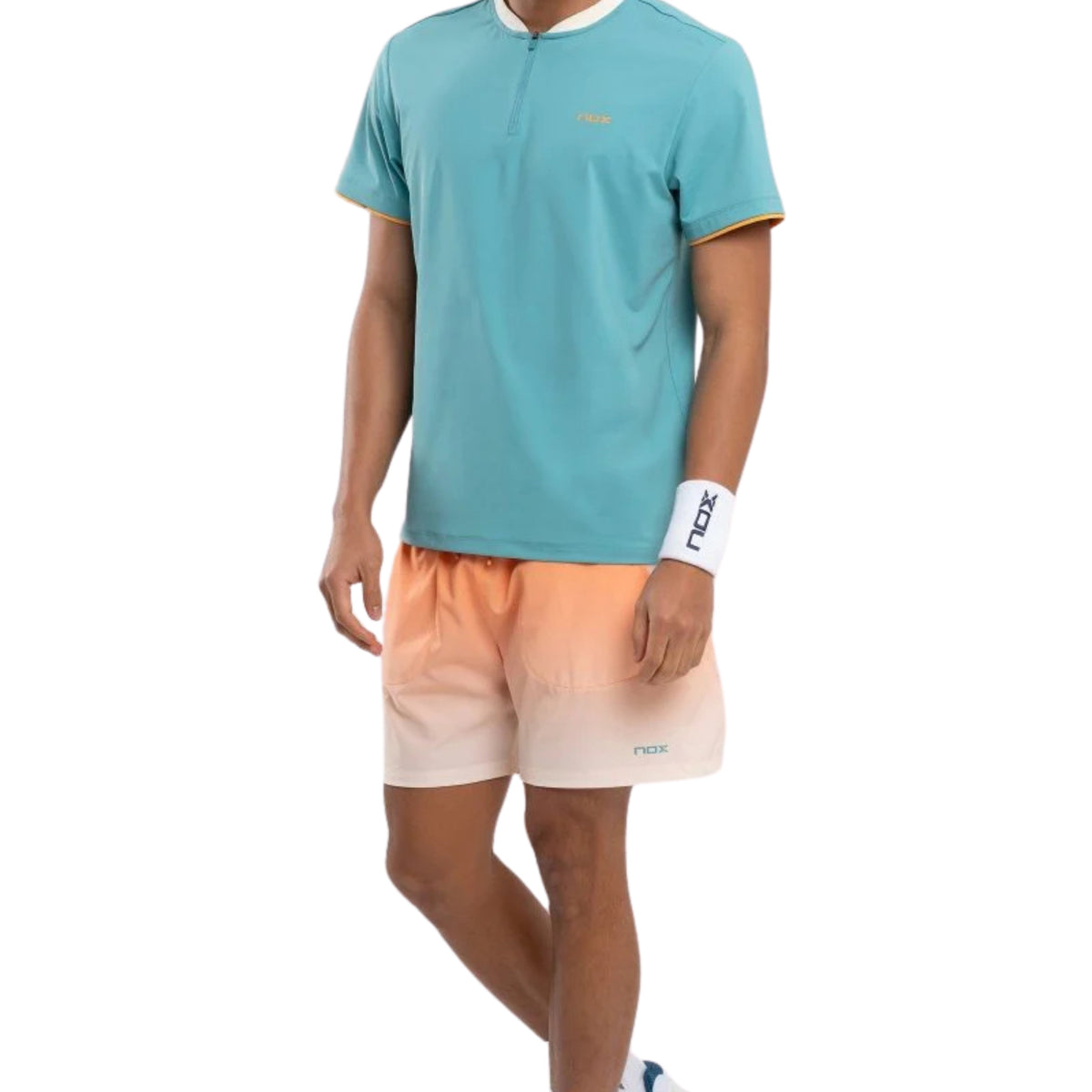 NOX Men&#39;s PRO Turquoise Polo Shirt - Full