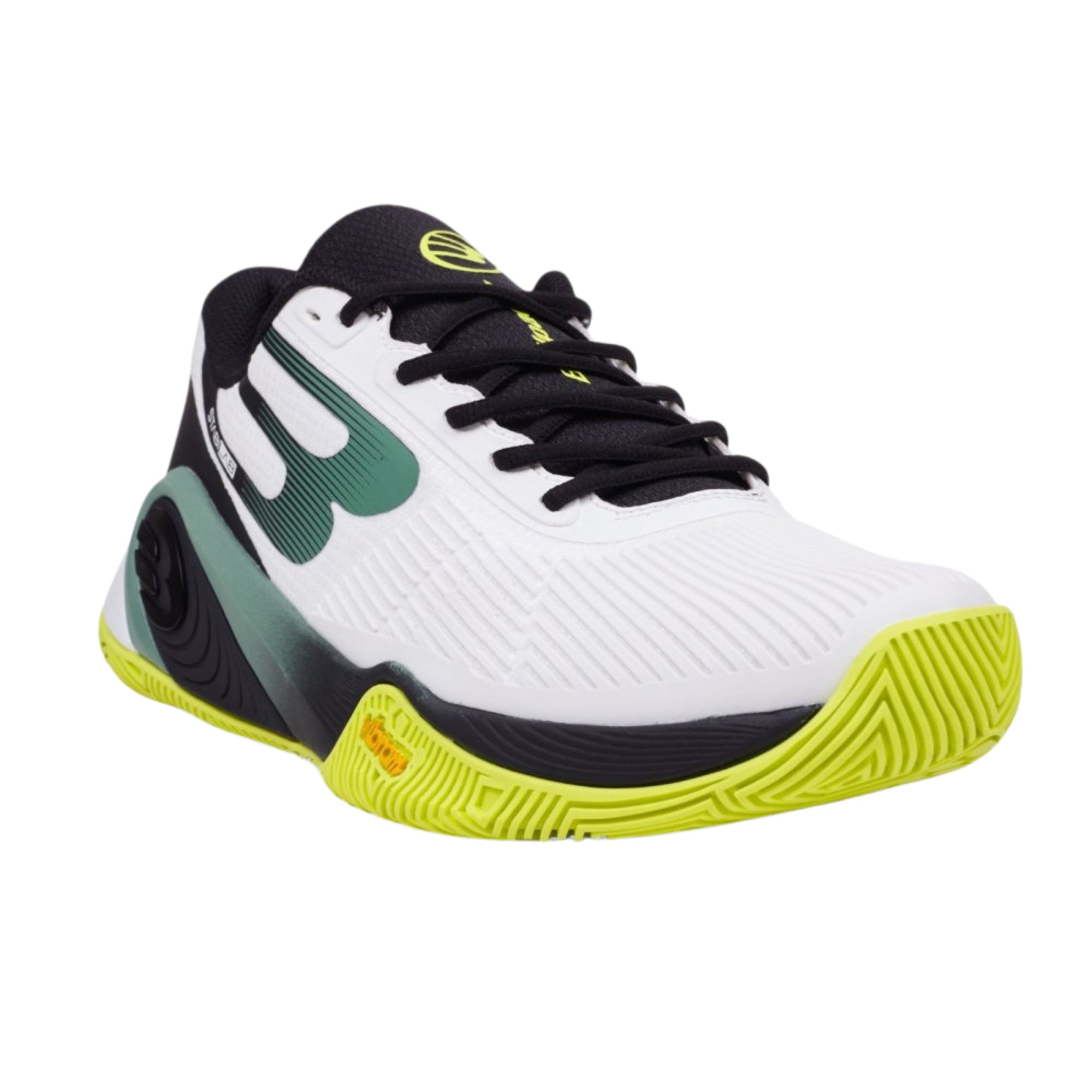Bullpadel Vertex Vibram 25V Padel Shoes - White - Toe
