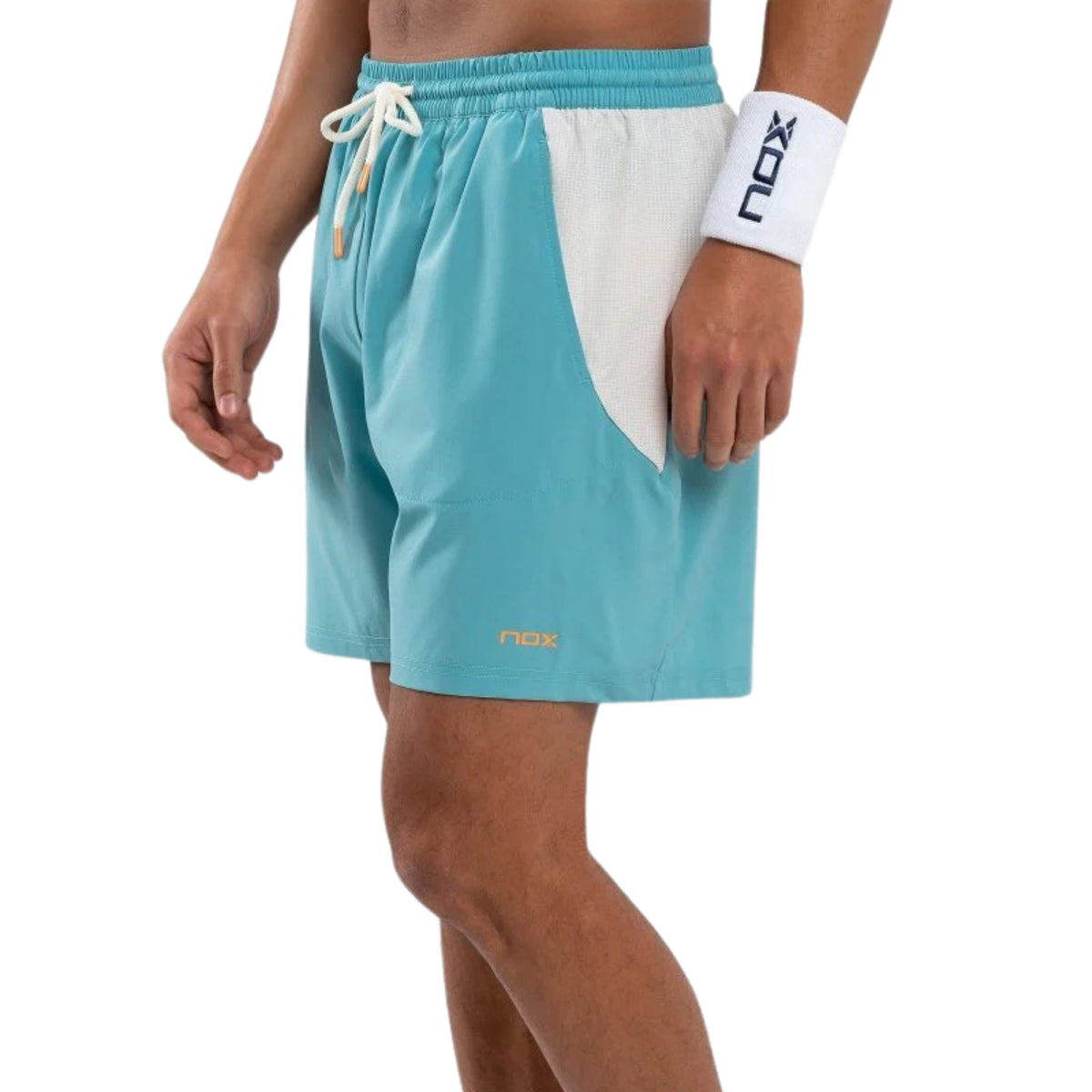 NOX Men&#39;s Pro Turquoise Shorts - Left