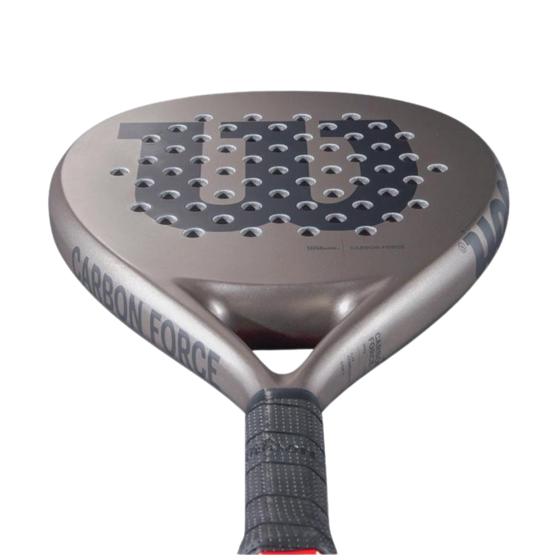 Wilson Carbon Force V2 Padel Racket - Face &amp; Handle