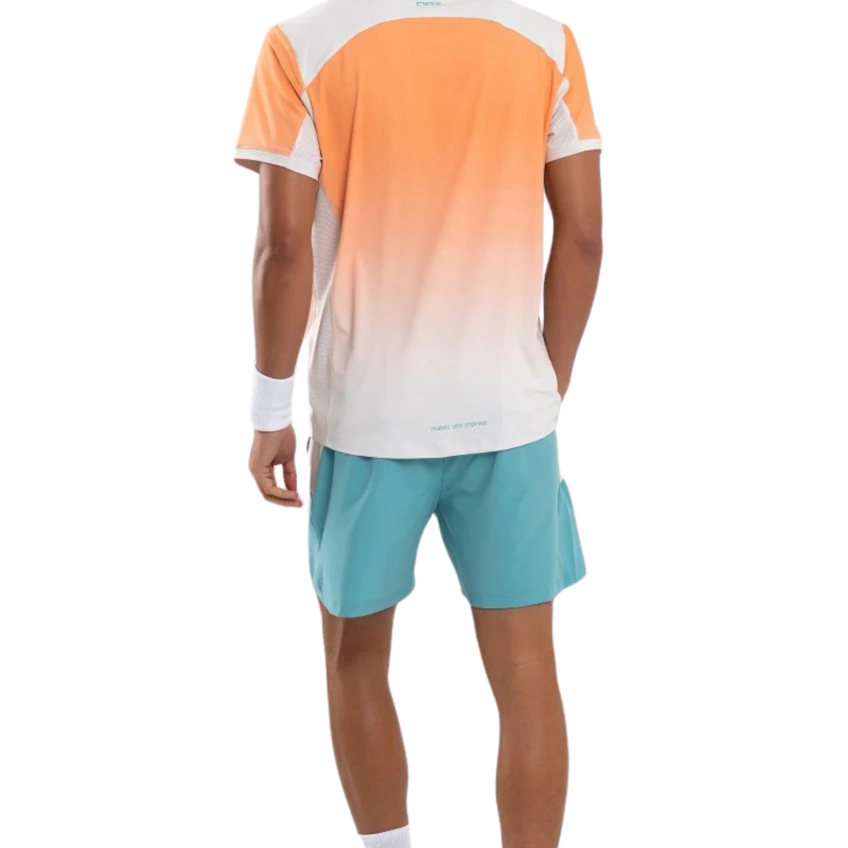 NOX Men&#39;s PRO Orange T-Shirt - Full Back