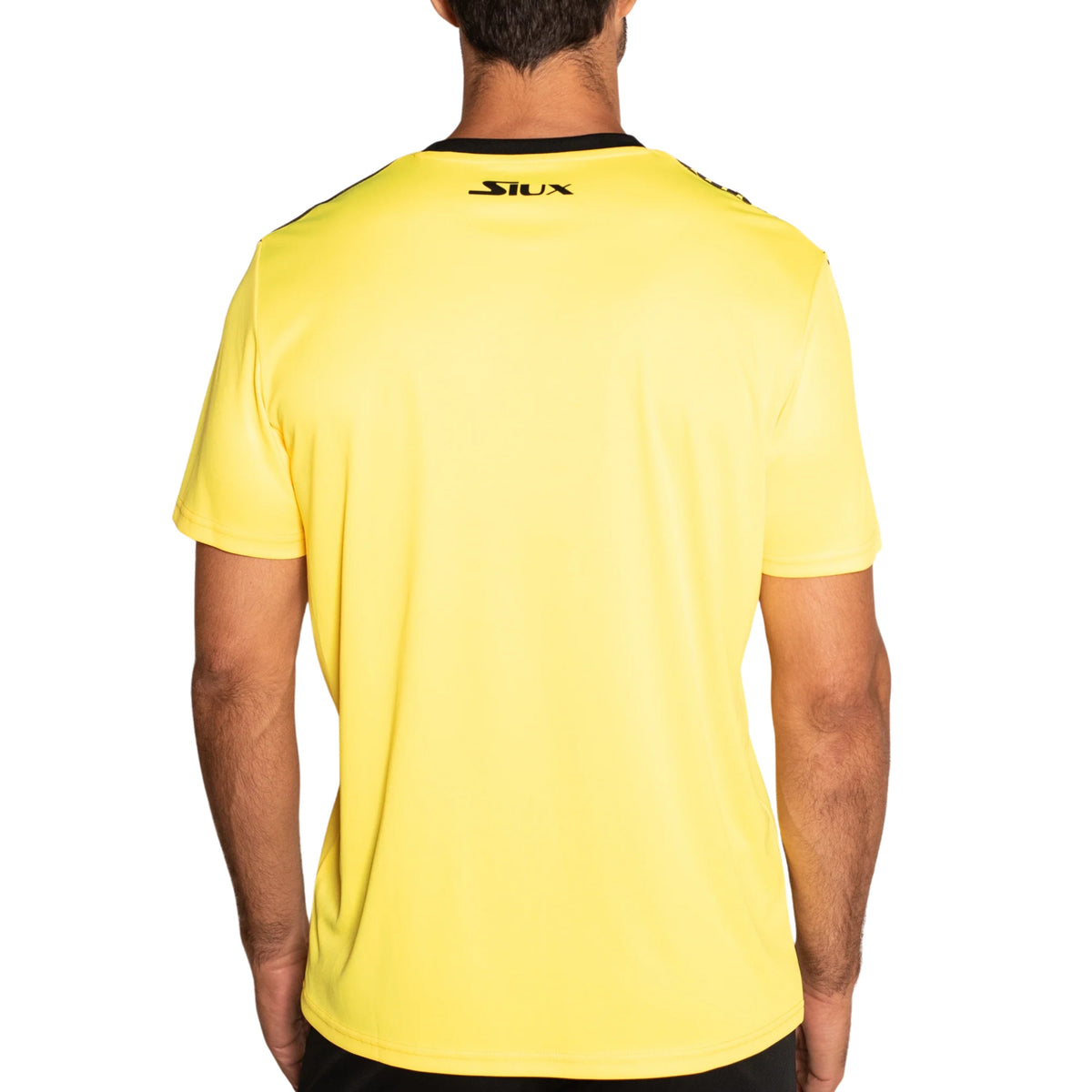 Siux Strike Men&#39;s T-Shirt - Yellow- Back