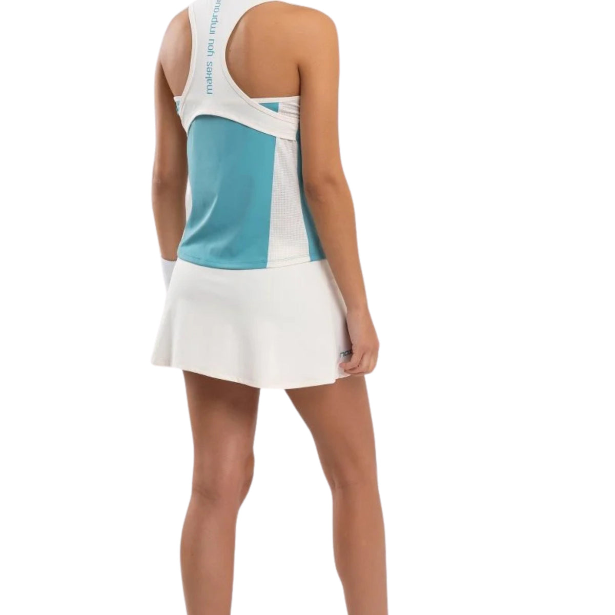 NOX Women&#39;s PRO Turquoise Tank Top - Full Back
