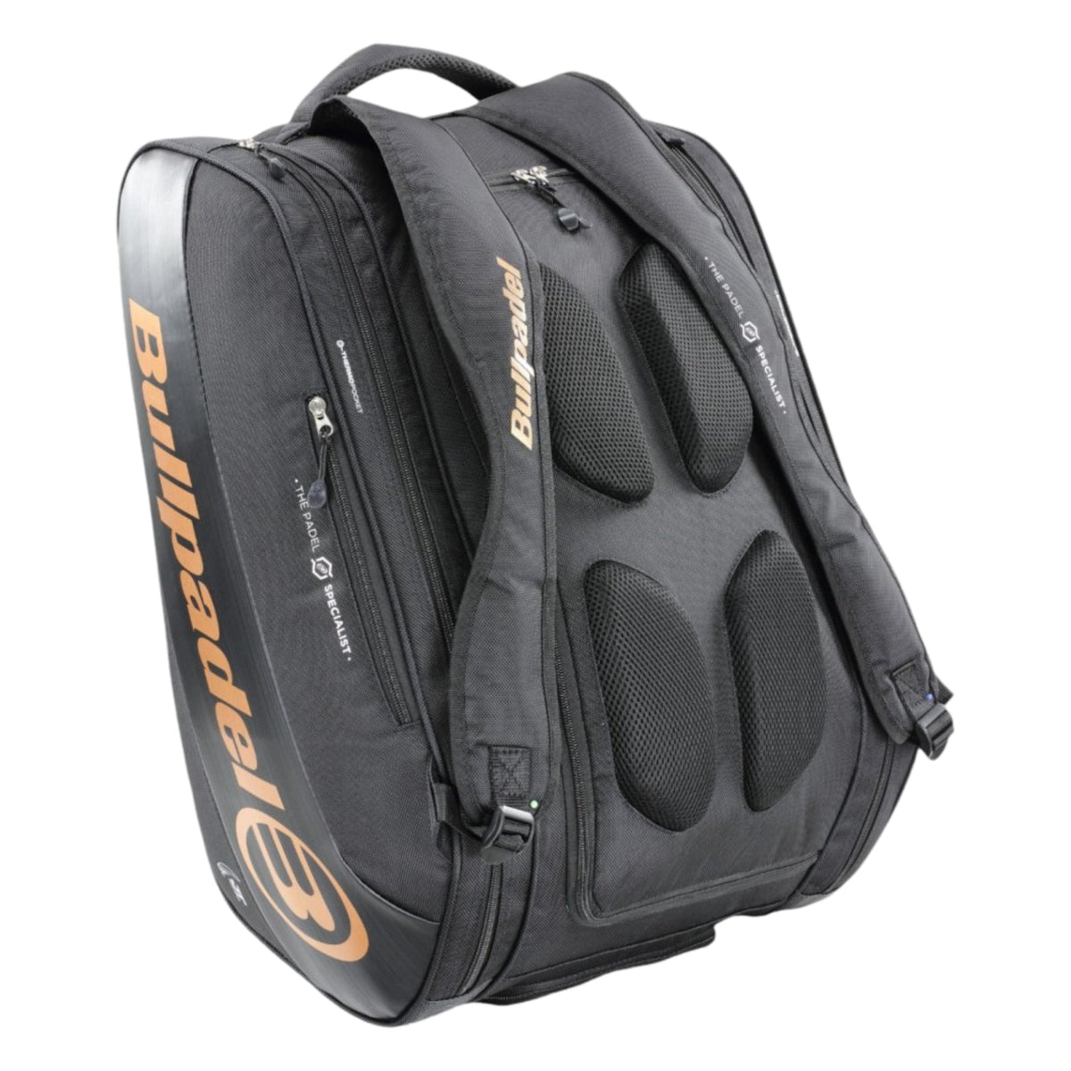 Bullpadel Vertex Racket Bag - Black - Back