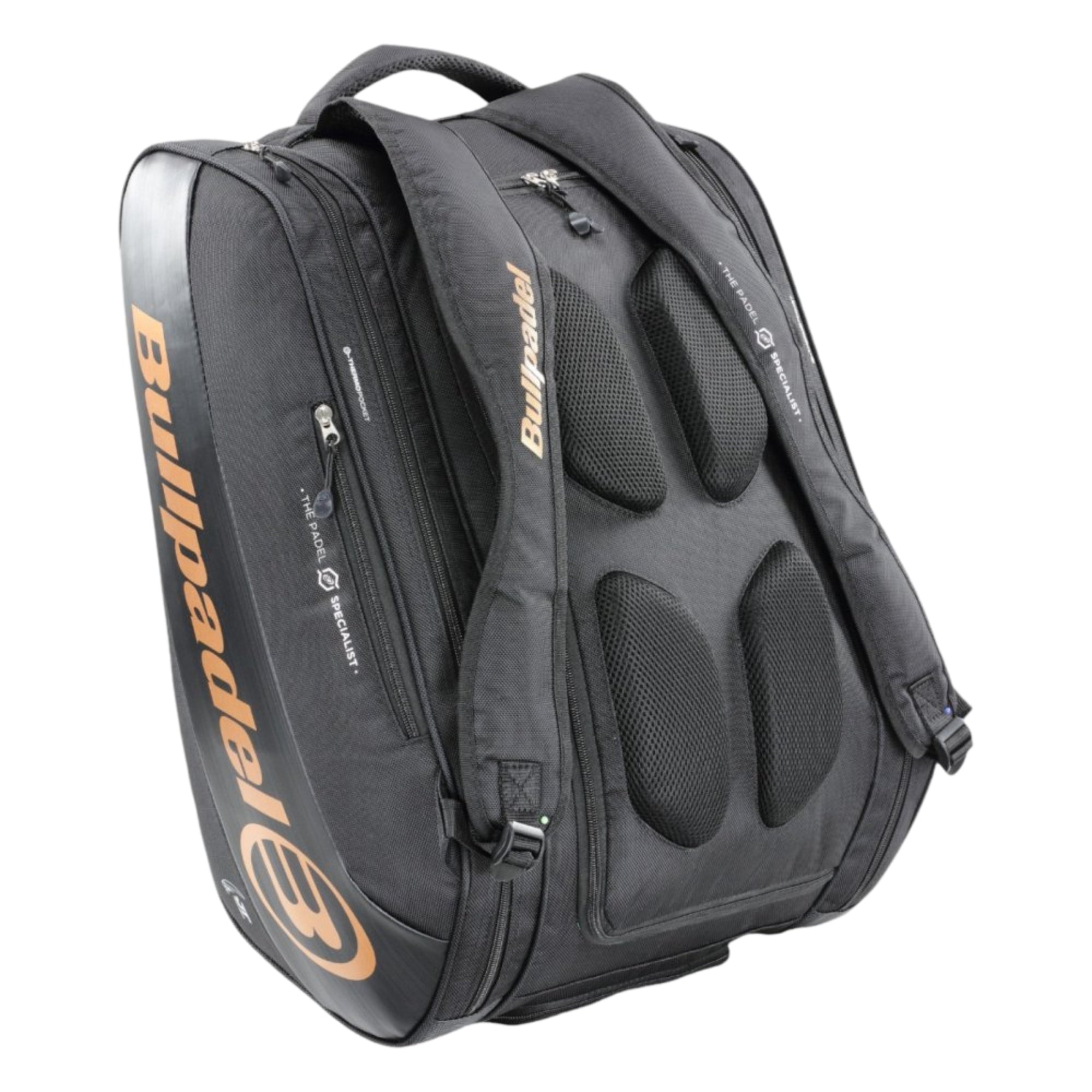 Bullpadel Vertex Racket Bag - Black - Back