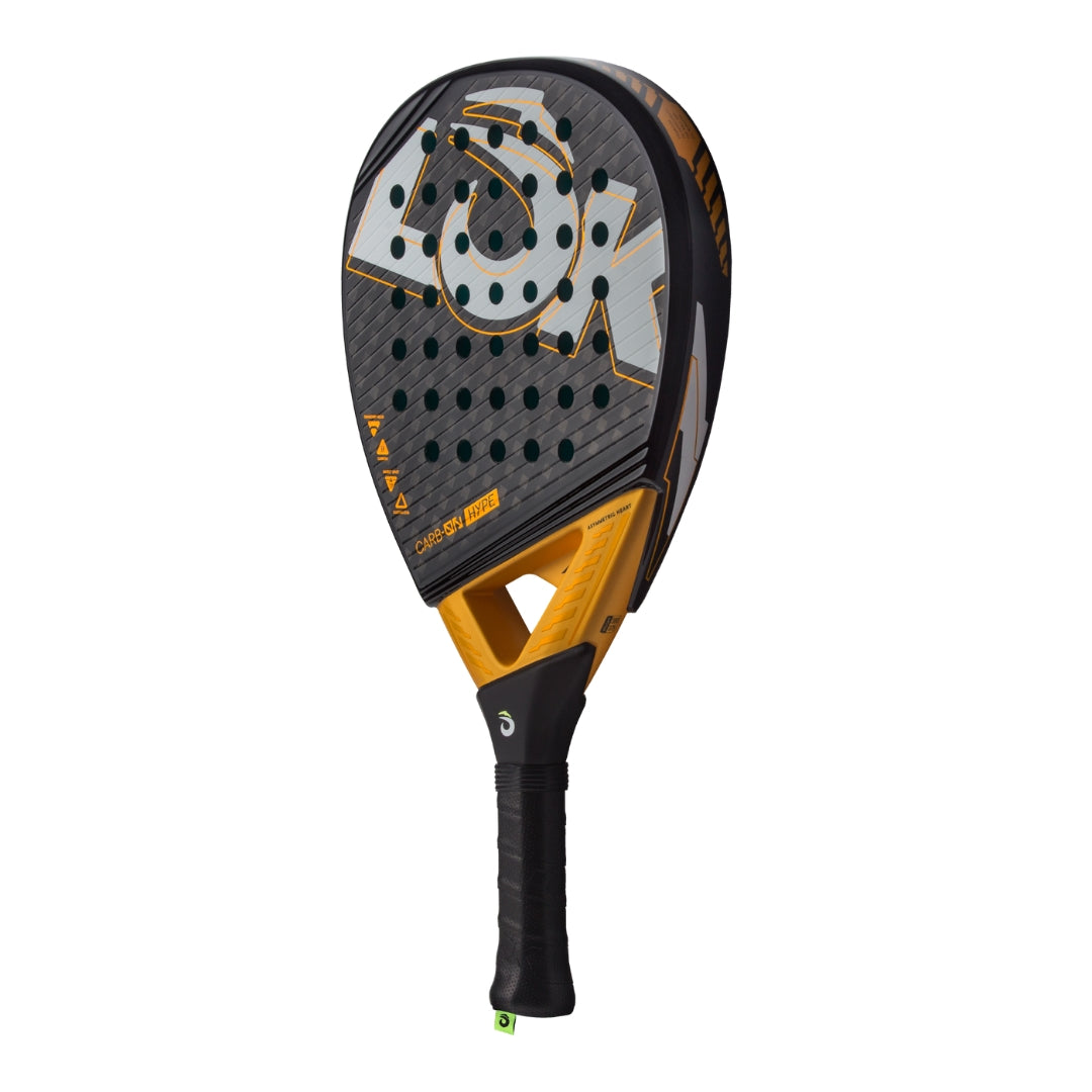 LOK Carb-On Hype Padel Racket - Right