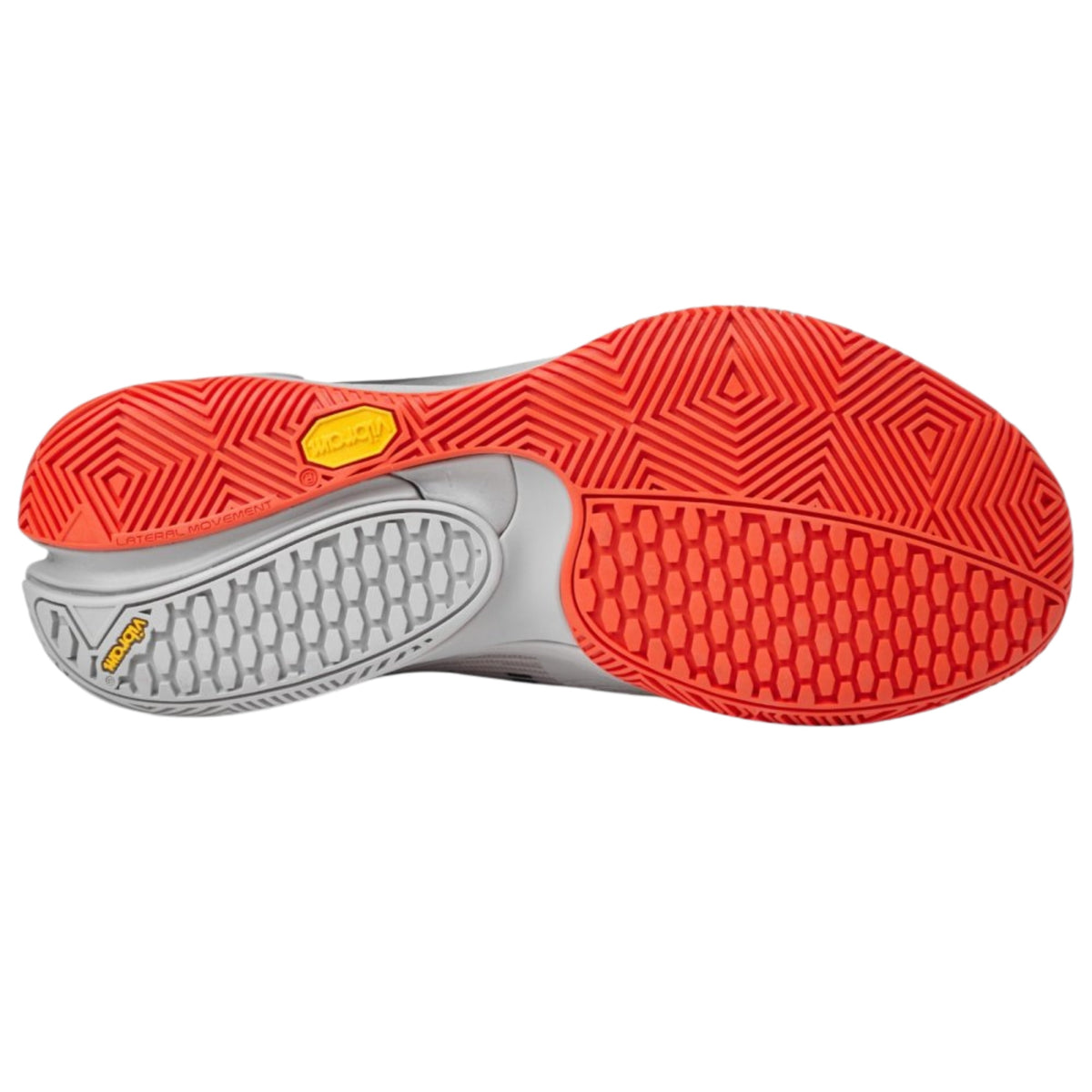 Bullpadel Hack Vibram 24V Padel Shoes - Light Grey - Outsole