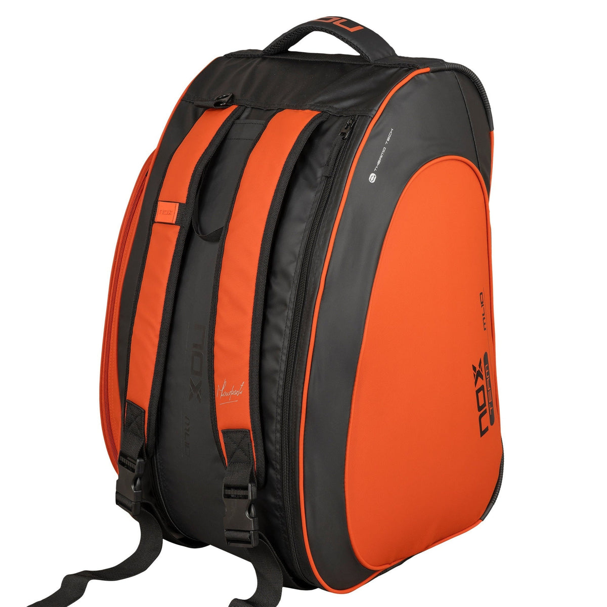 NOX ML10 Team Padel Bag - Black/Orange - Upright