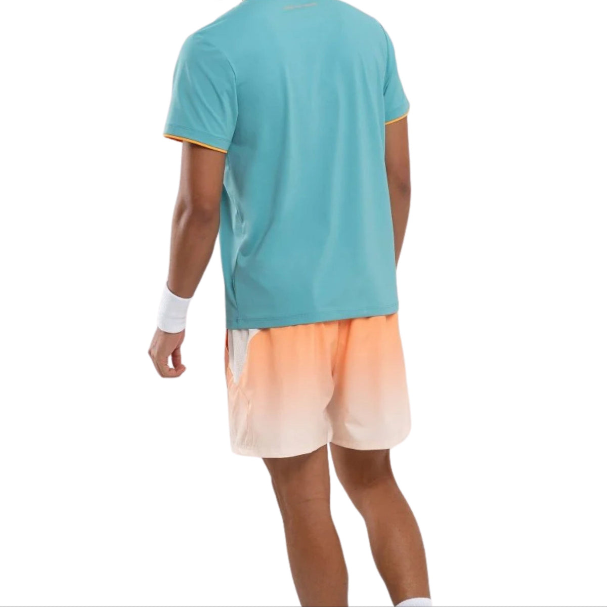 NOX Men&#39;s PRO Turquoise Polo Shirt - Full back