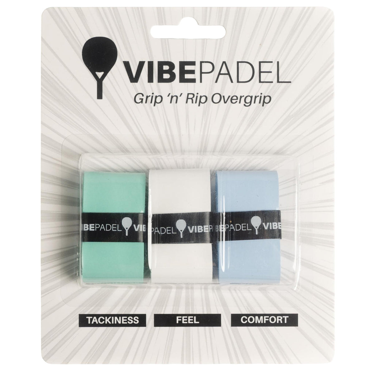 Vibe Padel Grip &#39;n&#39; Rip Overgrips - Mix It Up