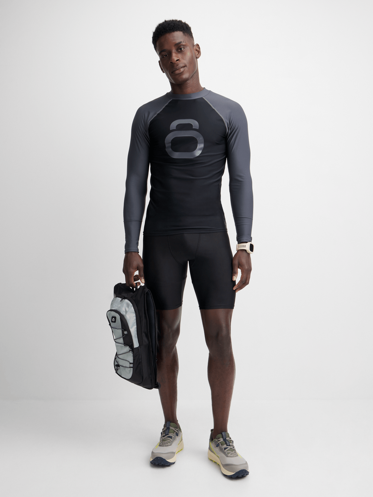 Men&#39;s Core Black Performance Swim Jammer: Durable, Flexible, Fast