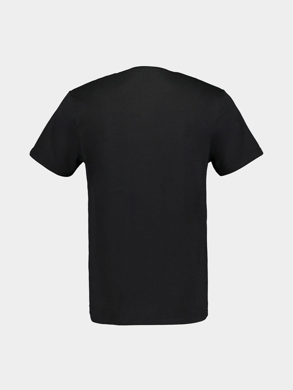 Men&#39;s Everyday V-Neck Black Tee: Soft Cotton, Regular Fit, Short Sleeve Comfort