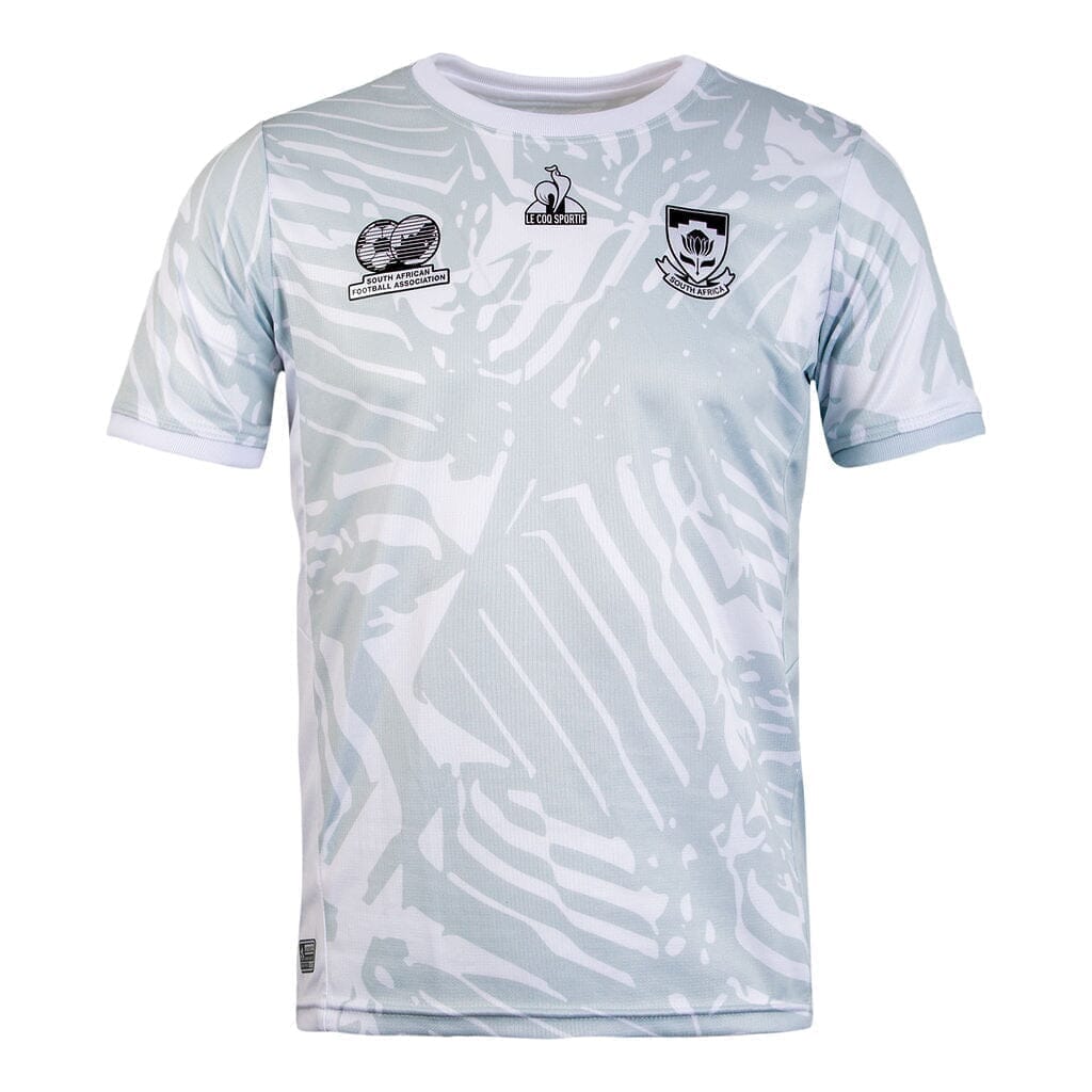 Bafana Bafana Alternate Jersey Silver Slim Fit - Le Coq Sportif