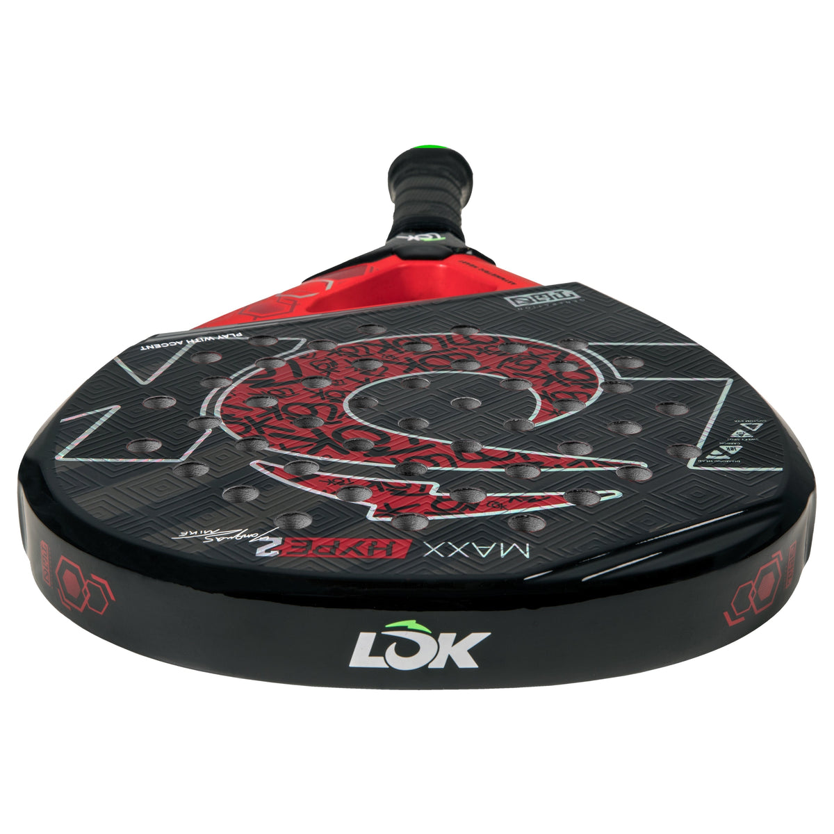 LOK Maxx Hype Gen 2 Padel Racket - Top