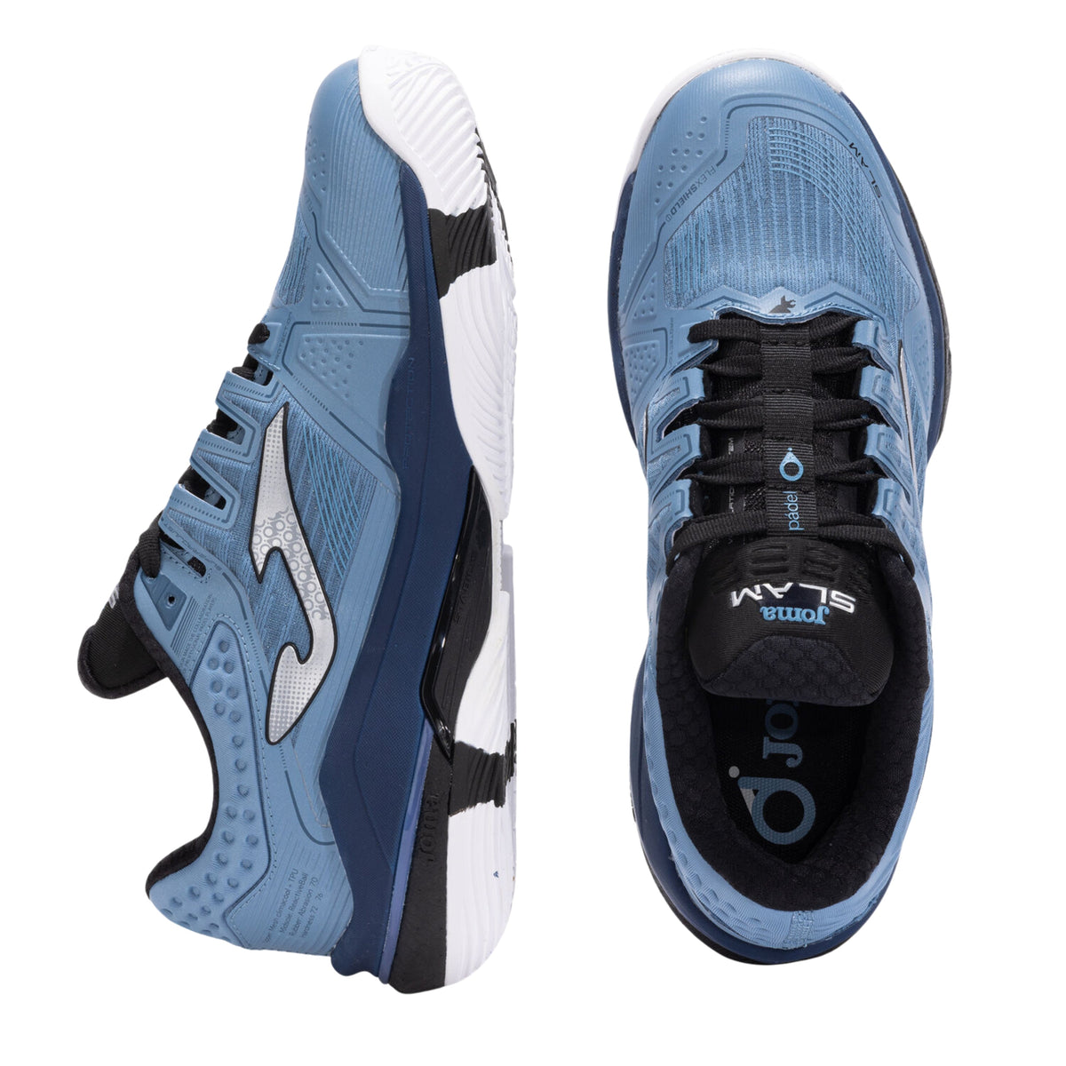 Joma Slam Men 2517 Padel Shoes - Petroleum - Side