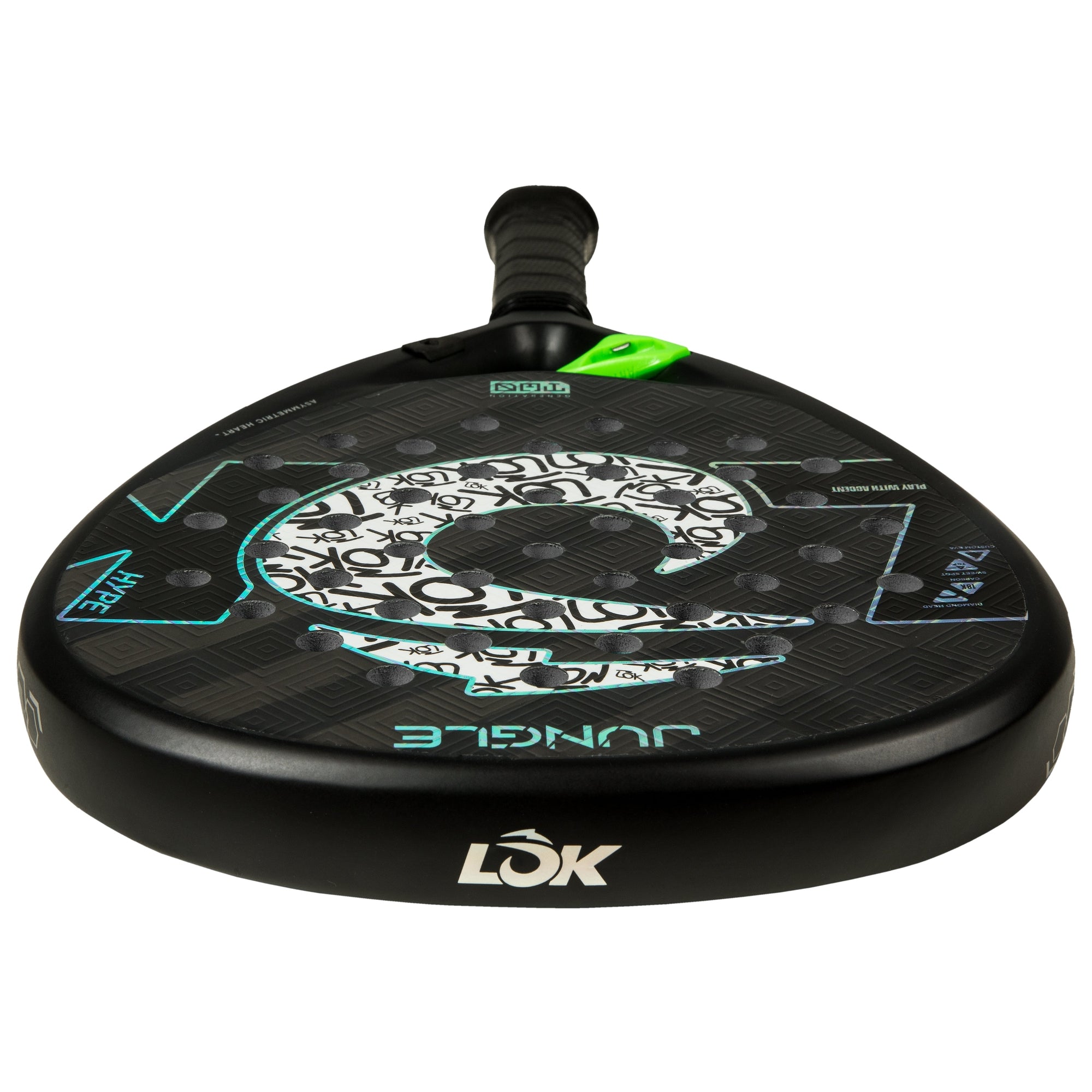 LOK Jungle Padel Racket - Top