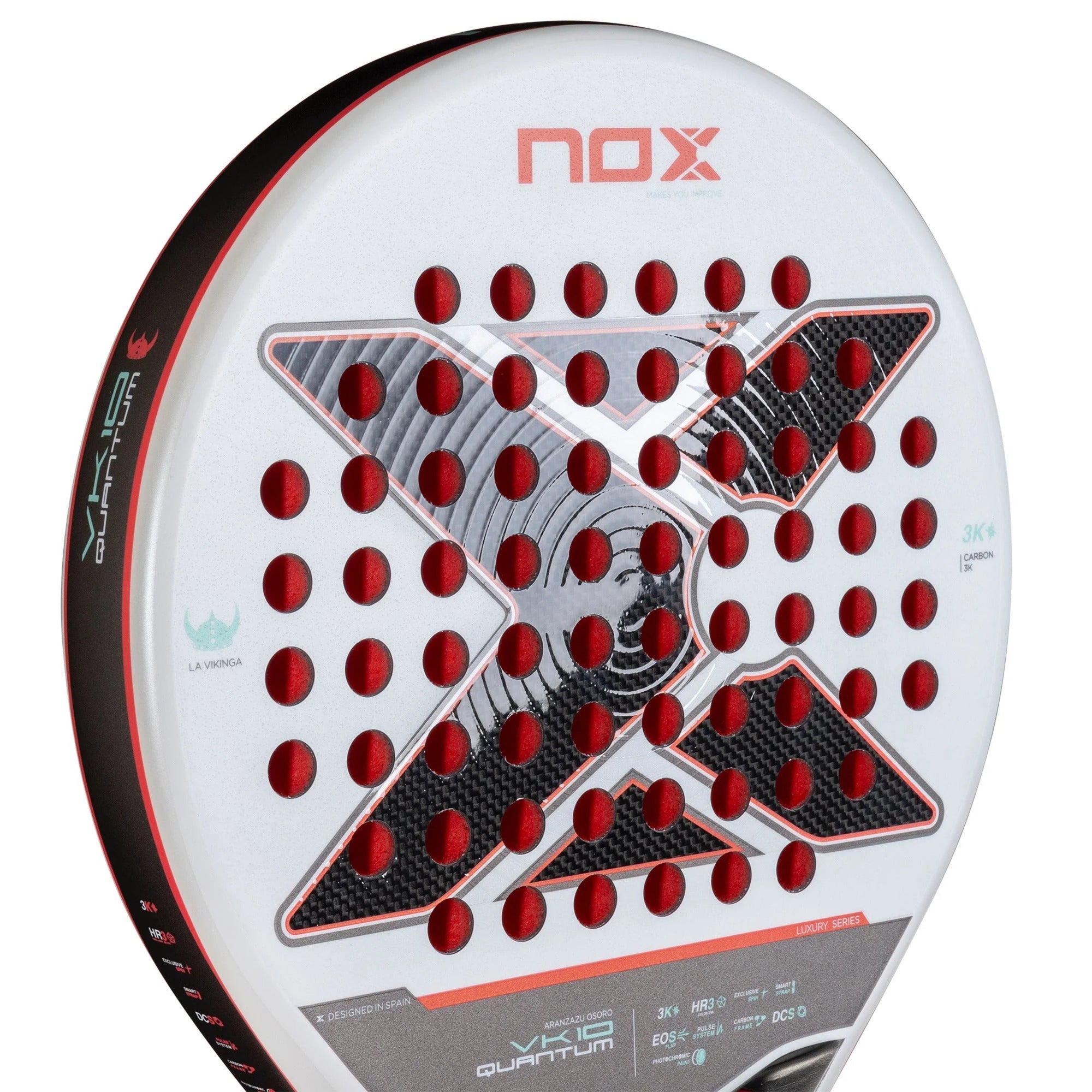 NOX VK10 Quantum 3K Padel Racket 2025 - Zoom