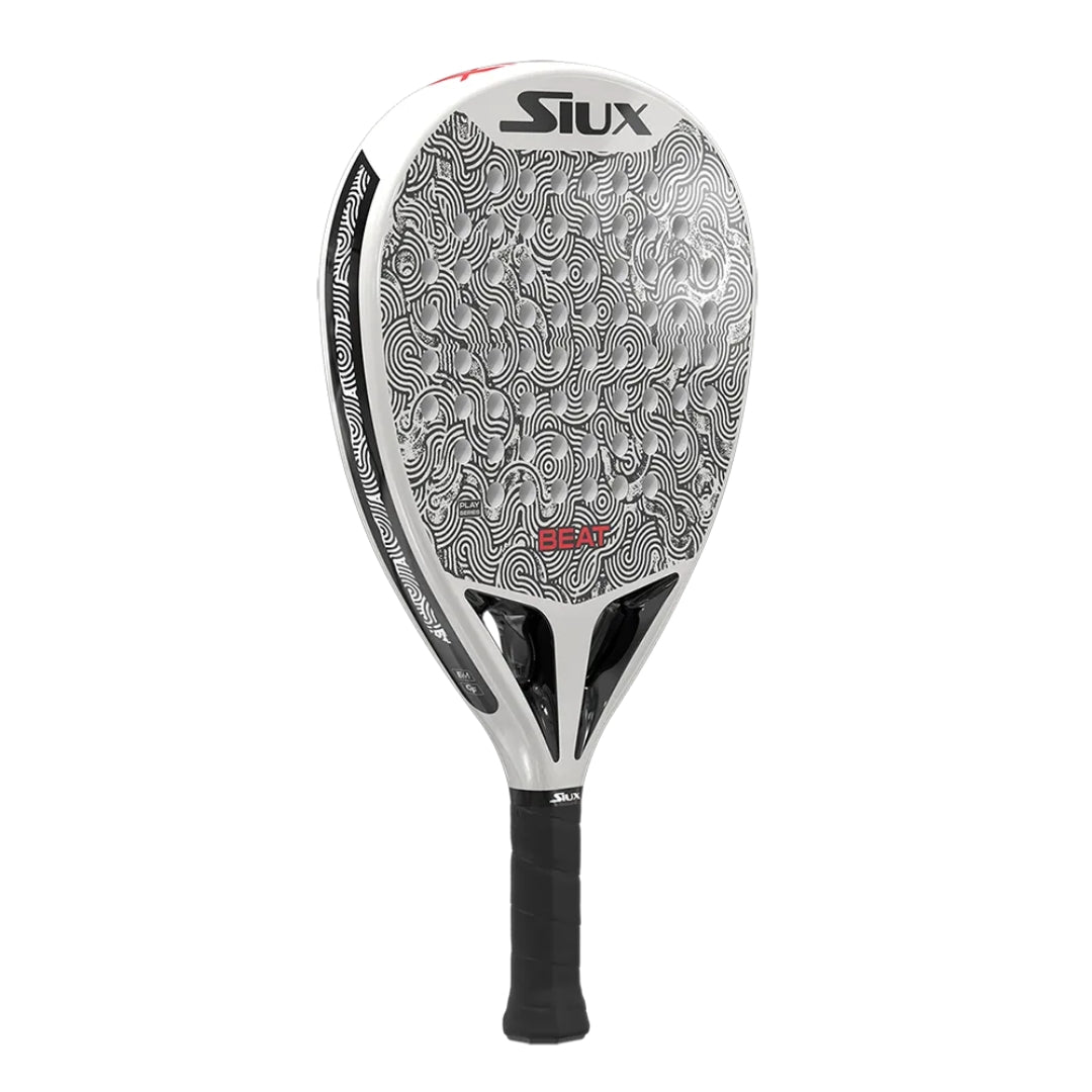 Siux Beat Hybrid Padel Racket - White - Cover