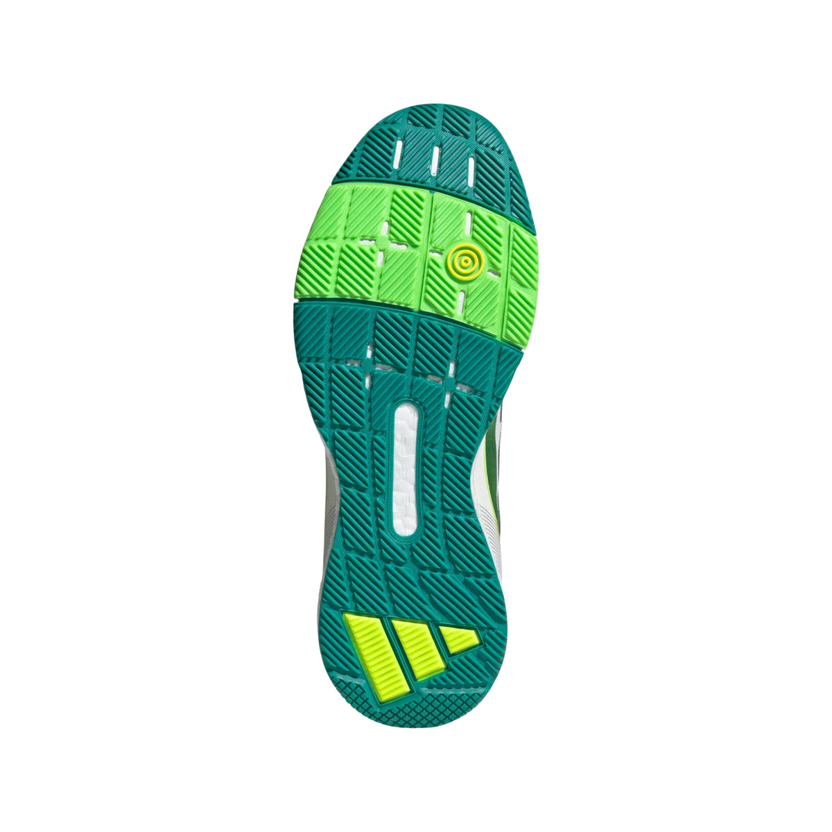 Adidas Crazyquick Boost Padel Shoes - White/Green - Outsole