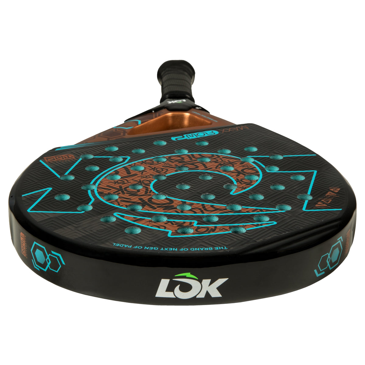 LOK Maxx Flow Gen 2 Padel Racket - Top