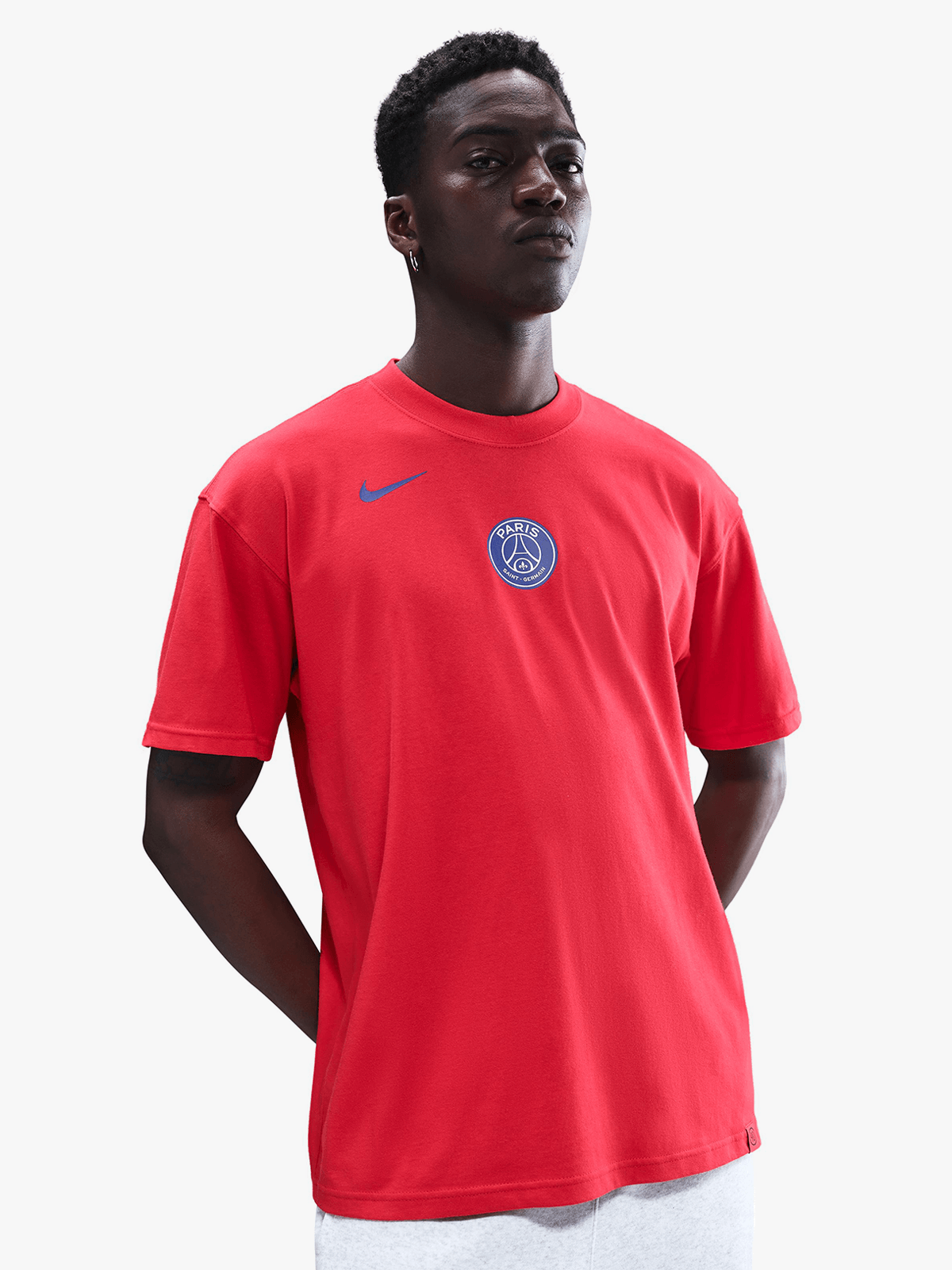Nike Men's PSG Total 90 Remix Red Dri-FIT Performance Tee