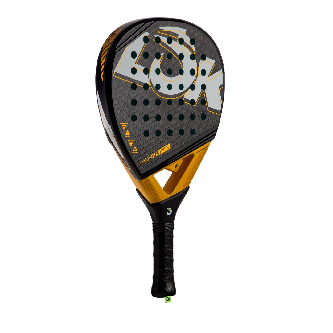 LOK Carb-On Hype Padel Racket - Left