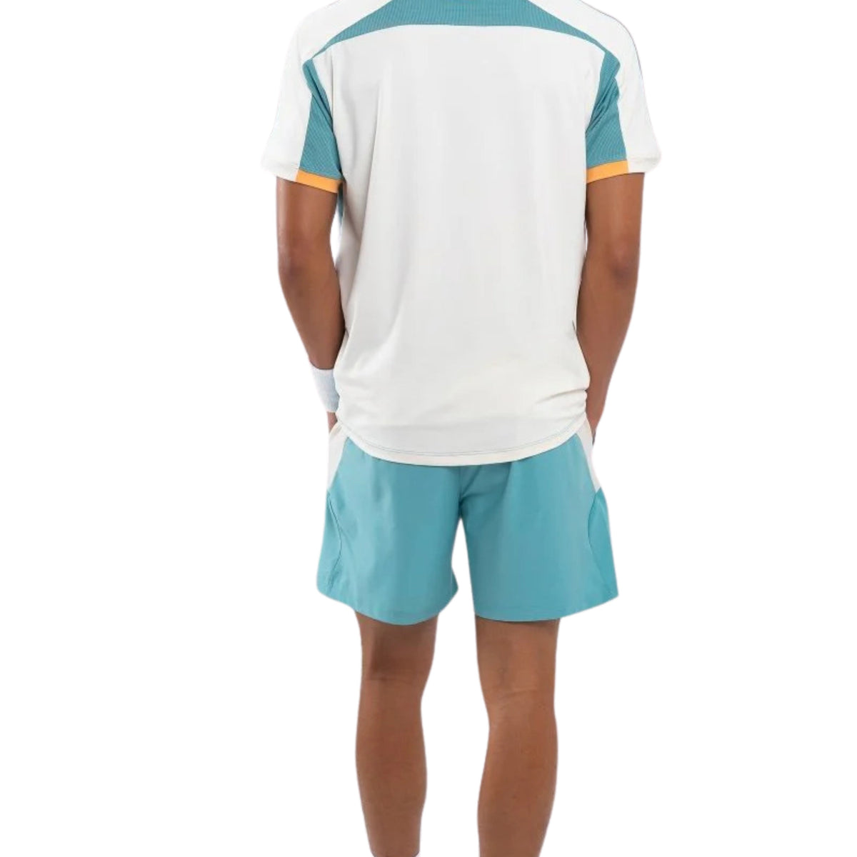 NOX Men&#39;s Pro Turquoise Shorts- Full back