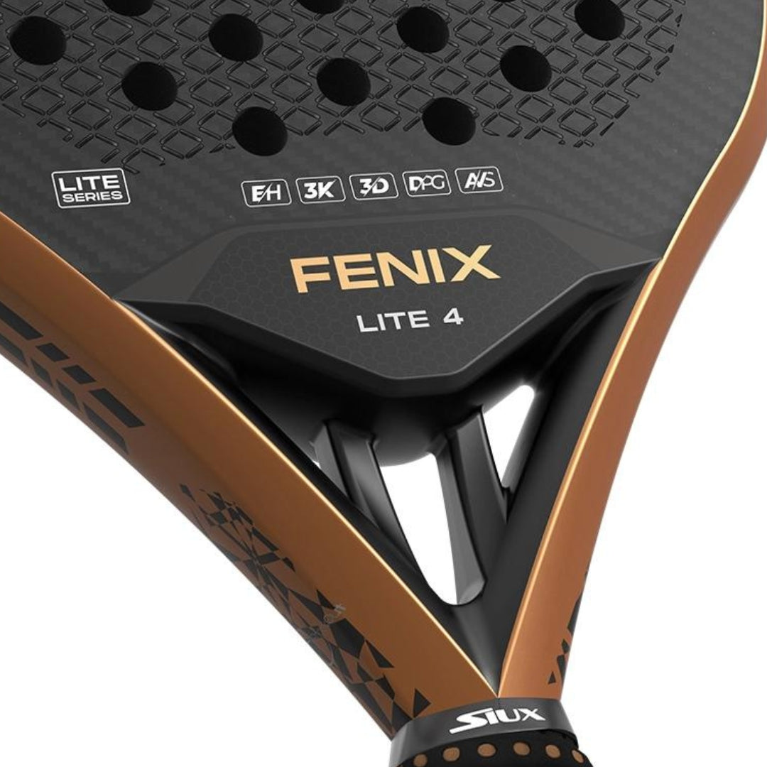 Siux Fenix Lite 4 Padel Racket - Heart