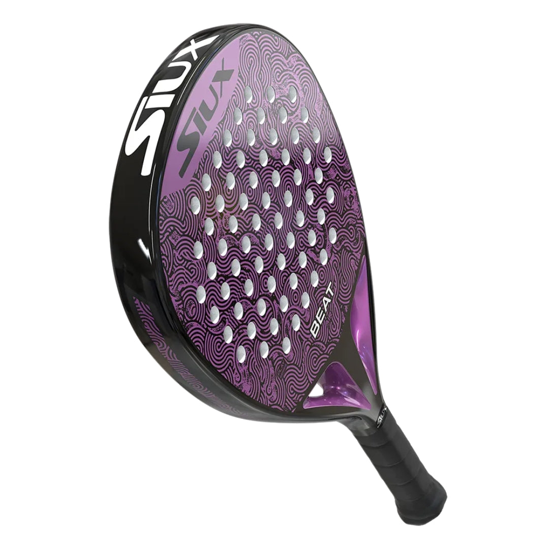 Siux Beat Hybrid Air Padel Racket - Purple - Left Side