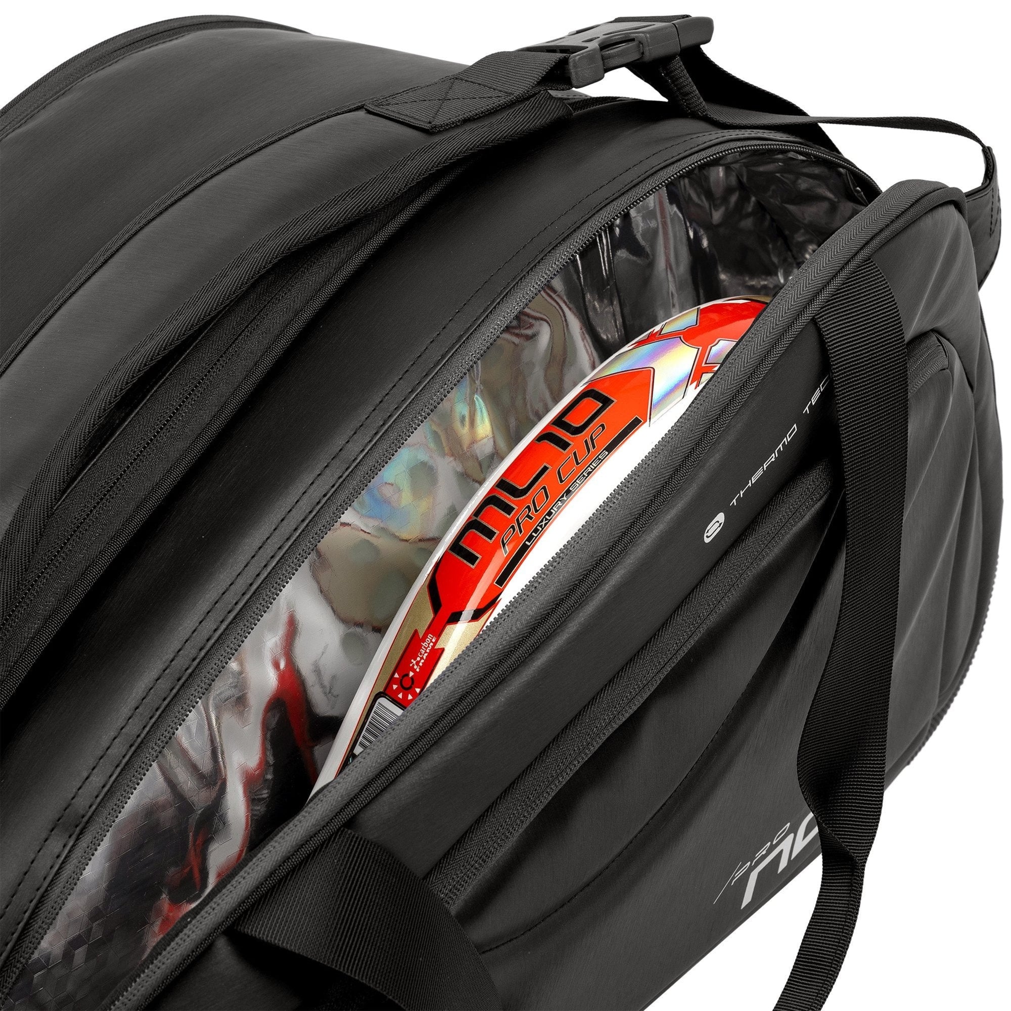 Nox Pro Series Padel Bag - Black - Racket