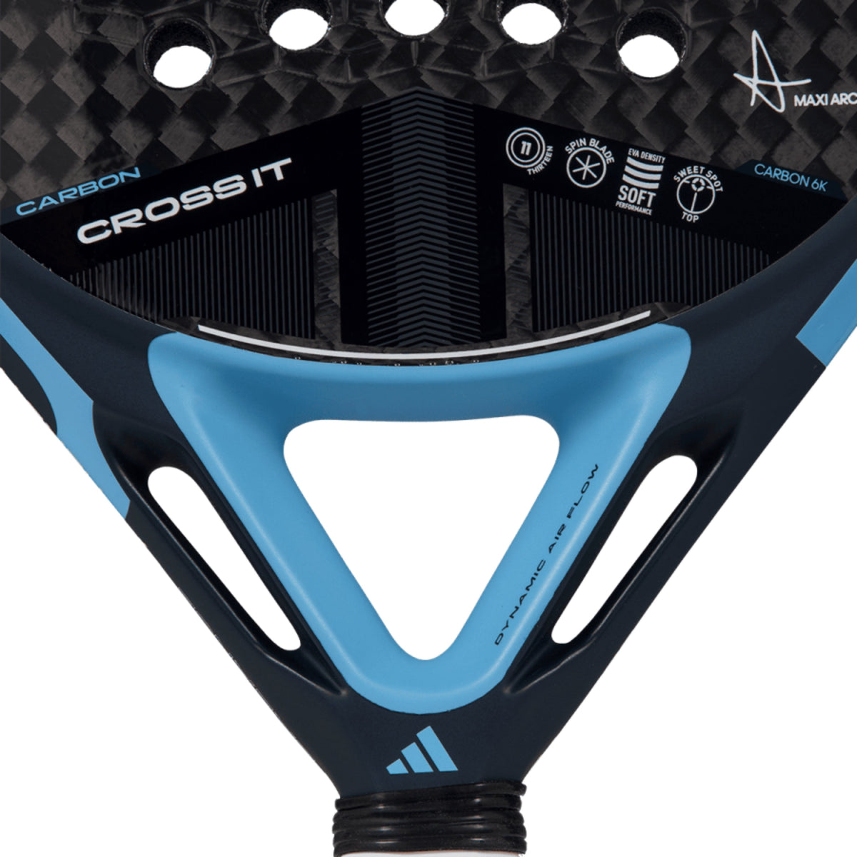 Adidas Cross IT Carbon Maxi Arce Padel Racket - Heart