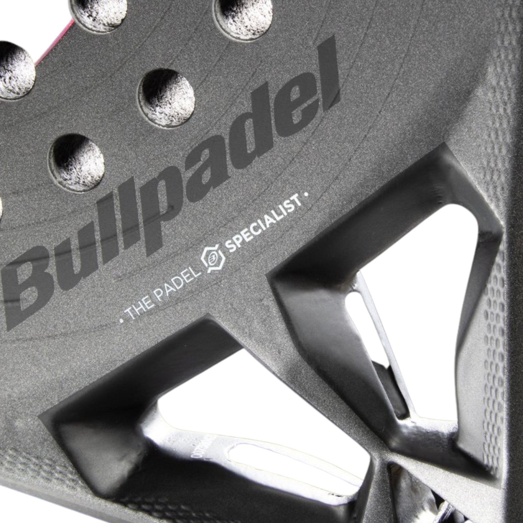 Bullpadel Hack 04 Hybrid 26 Padel Racket - Heart