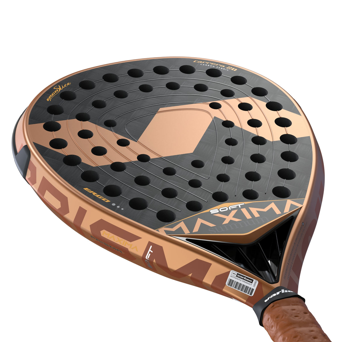 Varlion Maxima Prisma Carbon Soft Padel Racket - Face