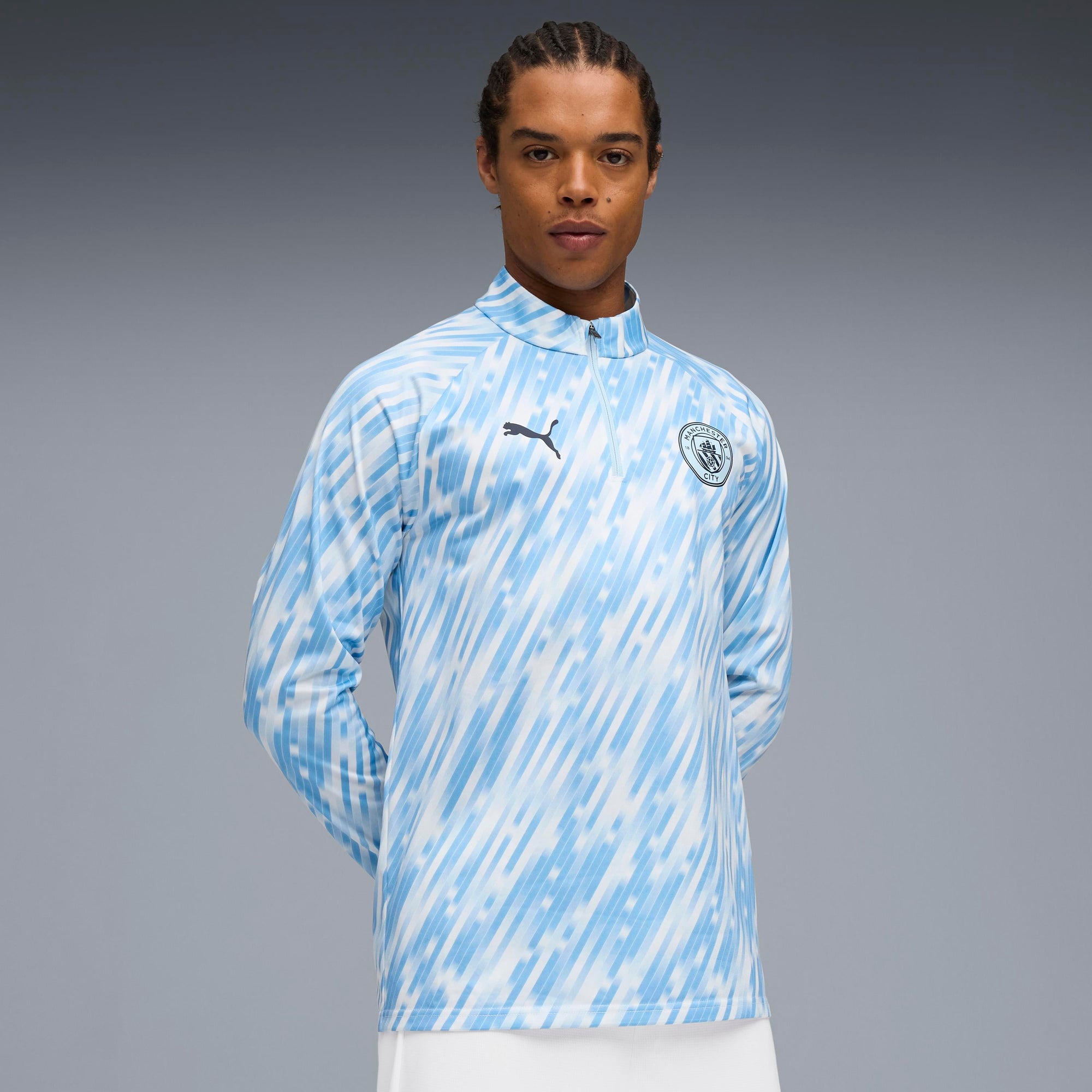 Puma Manchester City Pre-match Quarter-Zip Top