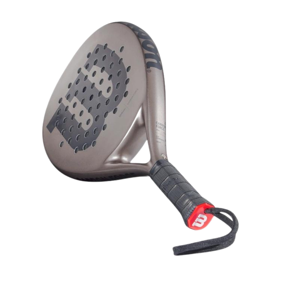 Wilson Carbon Force V2 Padel Racket - Racket &amp; Strap