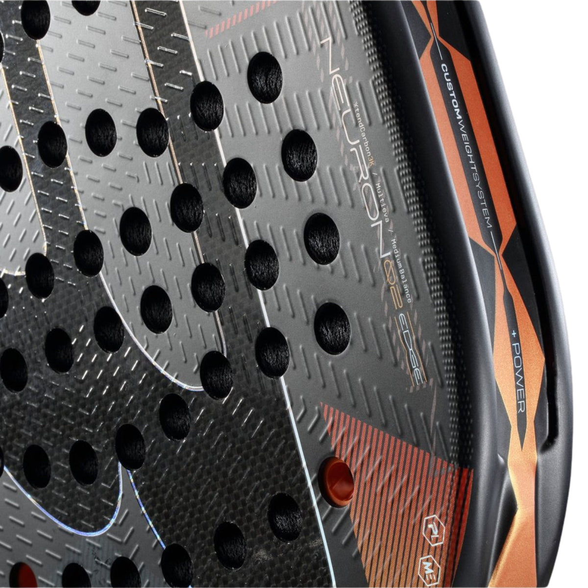 Bullpadel Neuron 02 Edge Padel Racket - Top