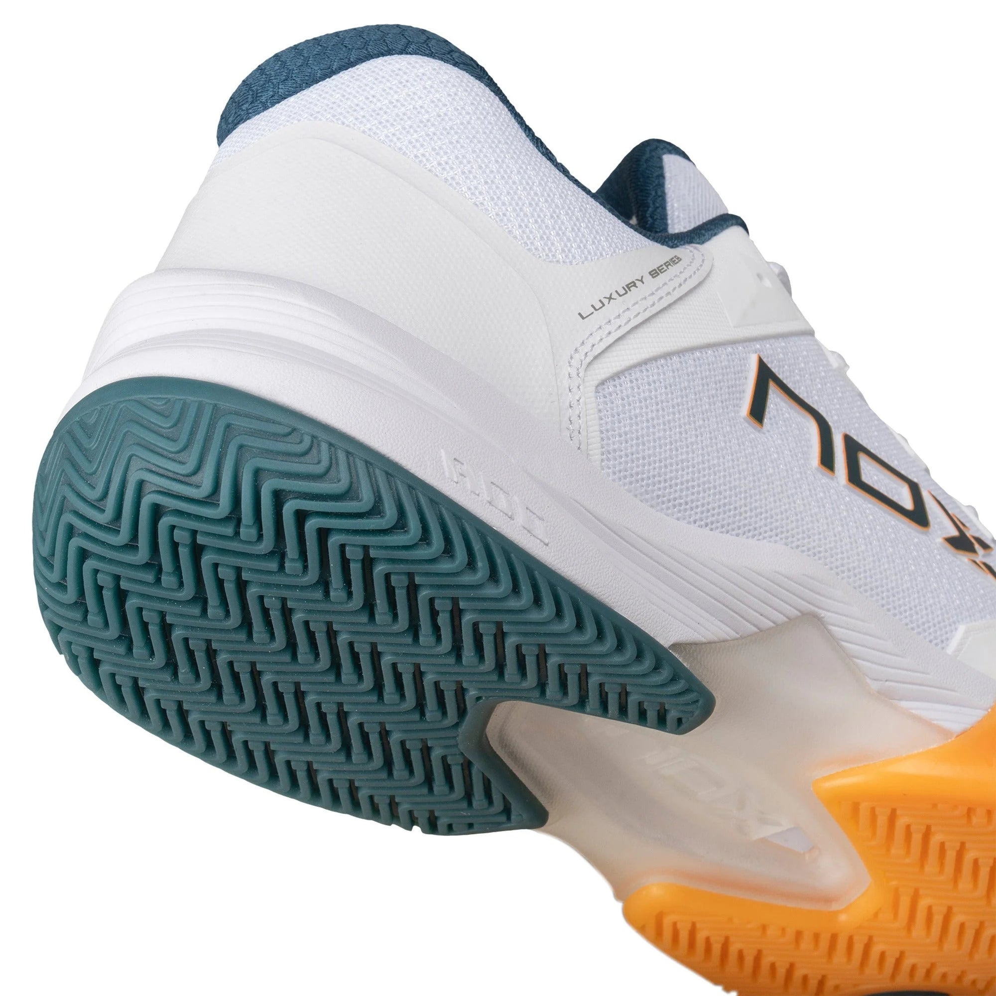 NOX ML10 HEXA Padel Shoes - White - Heel