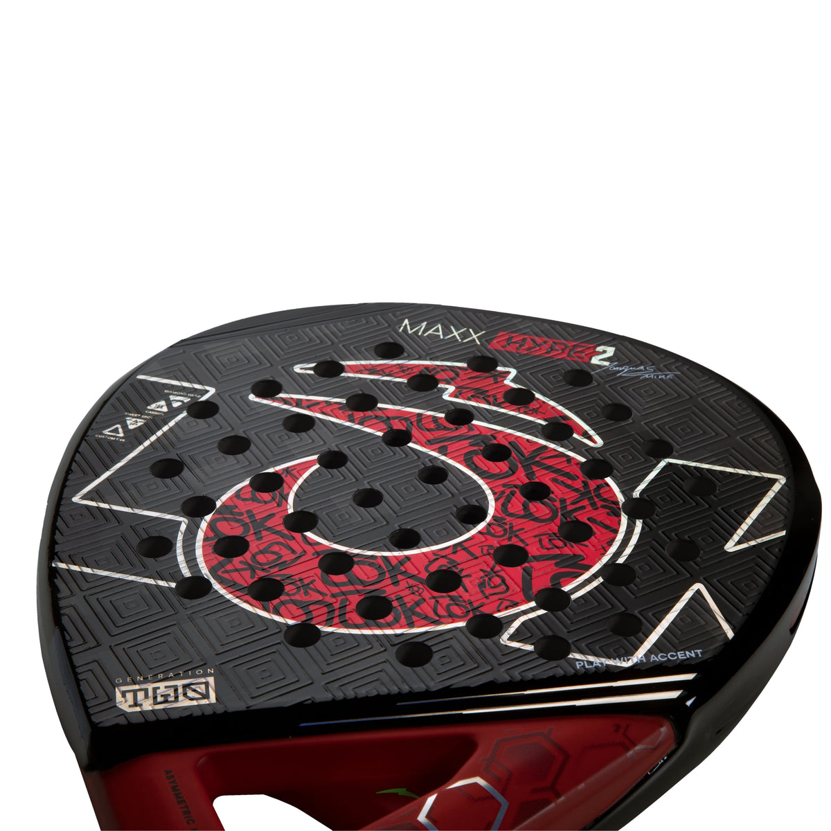 LOK Maxx Hype Gen 2 Padel Racket - Face