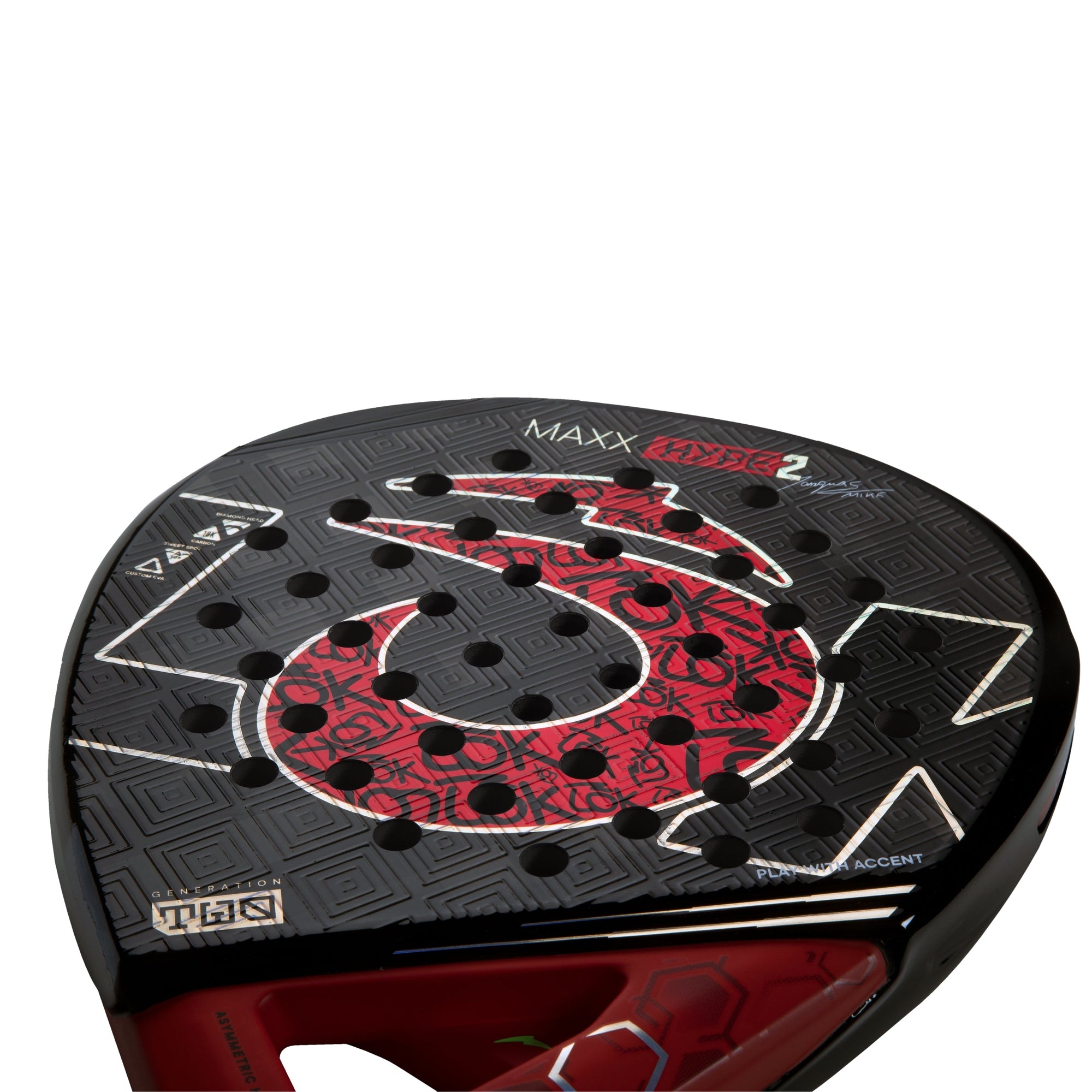 LOK Maxx Hype Gen 2 Padel Racket - Face