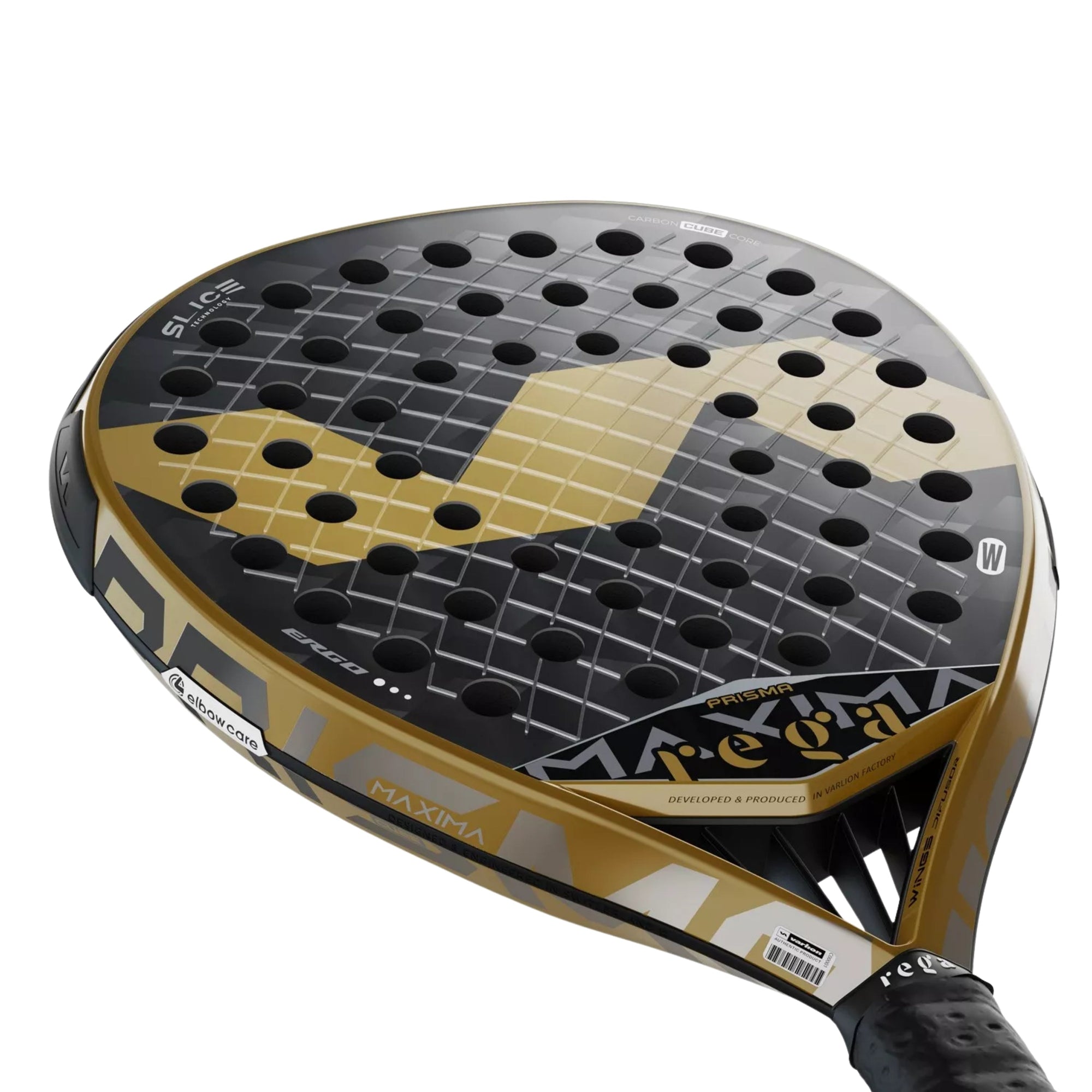 Varlion Maxima Cube Elbowcare Padel Racket - Face