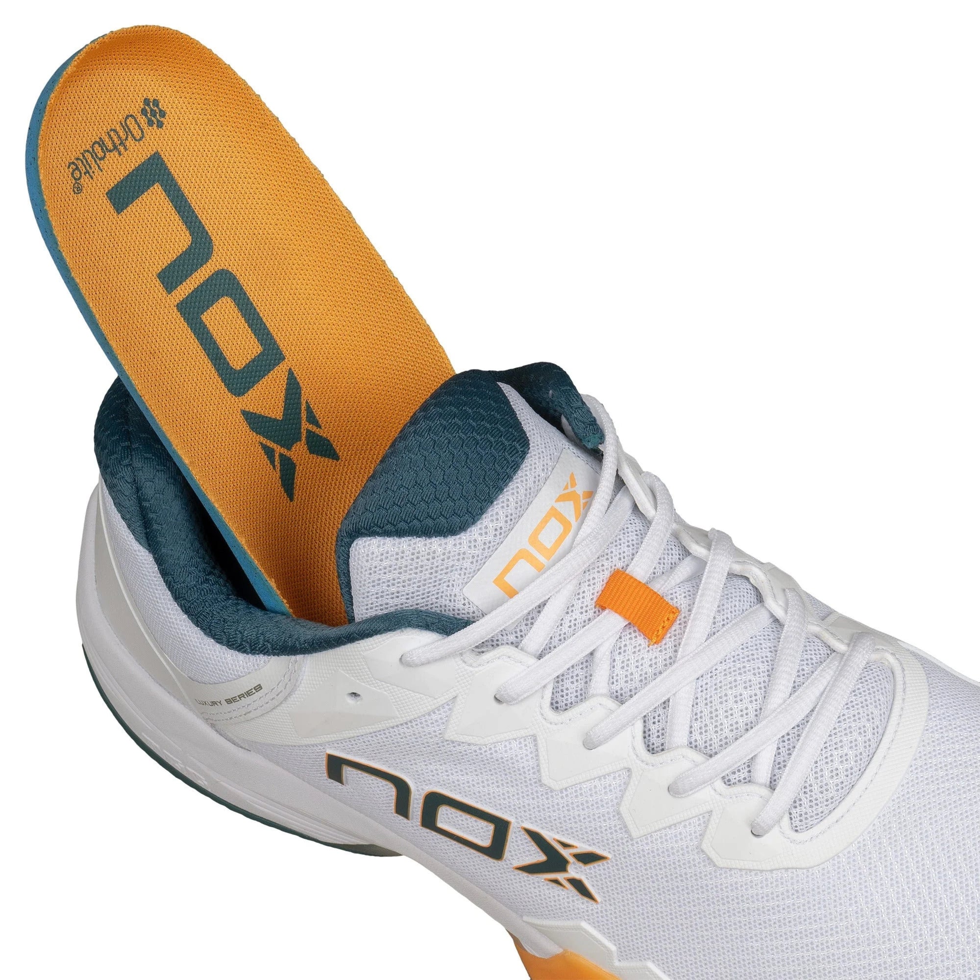 NOX ML10 HEXA Padel Shoes - White - Insole