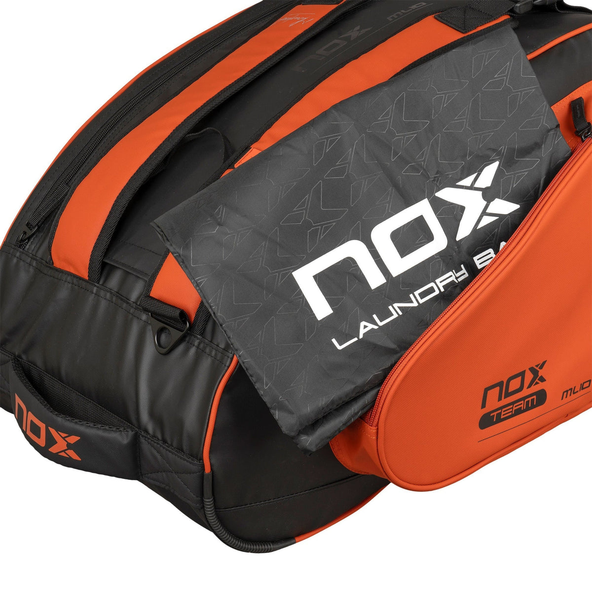 NOX ML10 Team Padel Bag - Black/Orange - Laundry