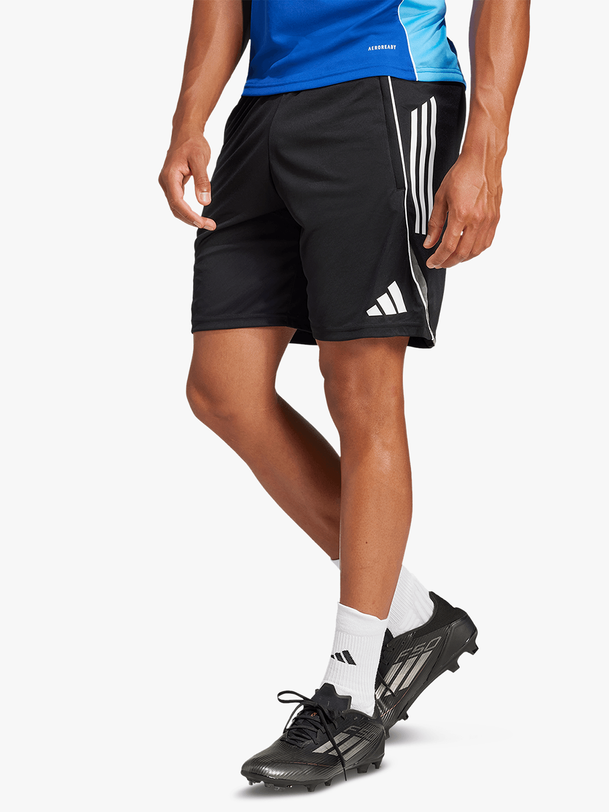 adidas Men&#39;s Orlando Pirates Training Tiro25 Performance Shorts Black/White