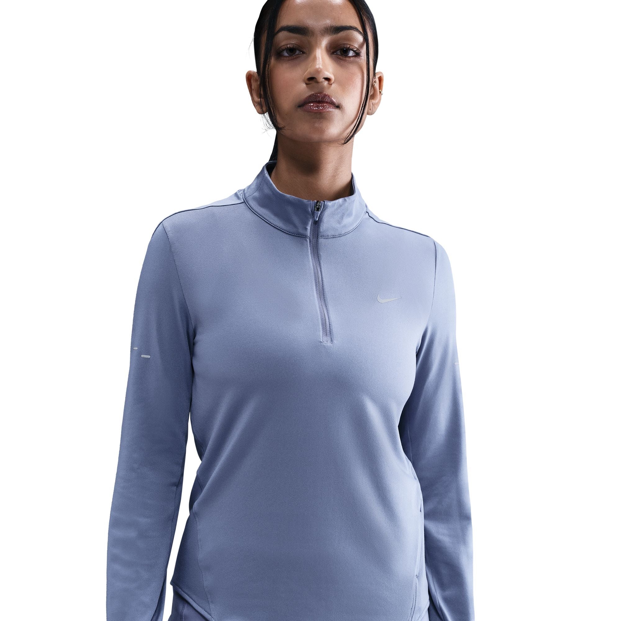 Nike Swift Dri-FIT UV 1/4-Zip Running Top World Indigo