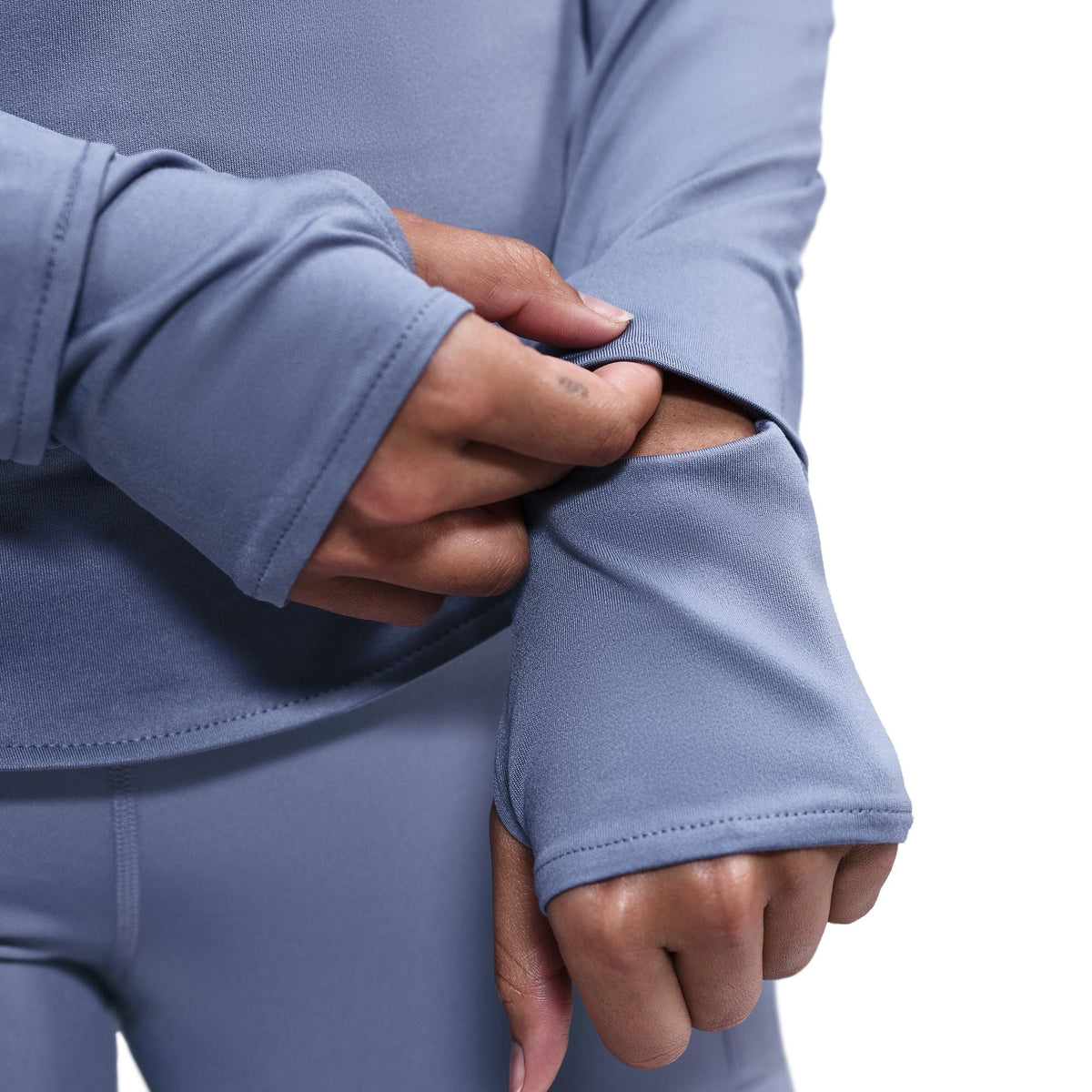 Nike Swift Dri-FIT UV 1/4-Zip Running Top World Indigo