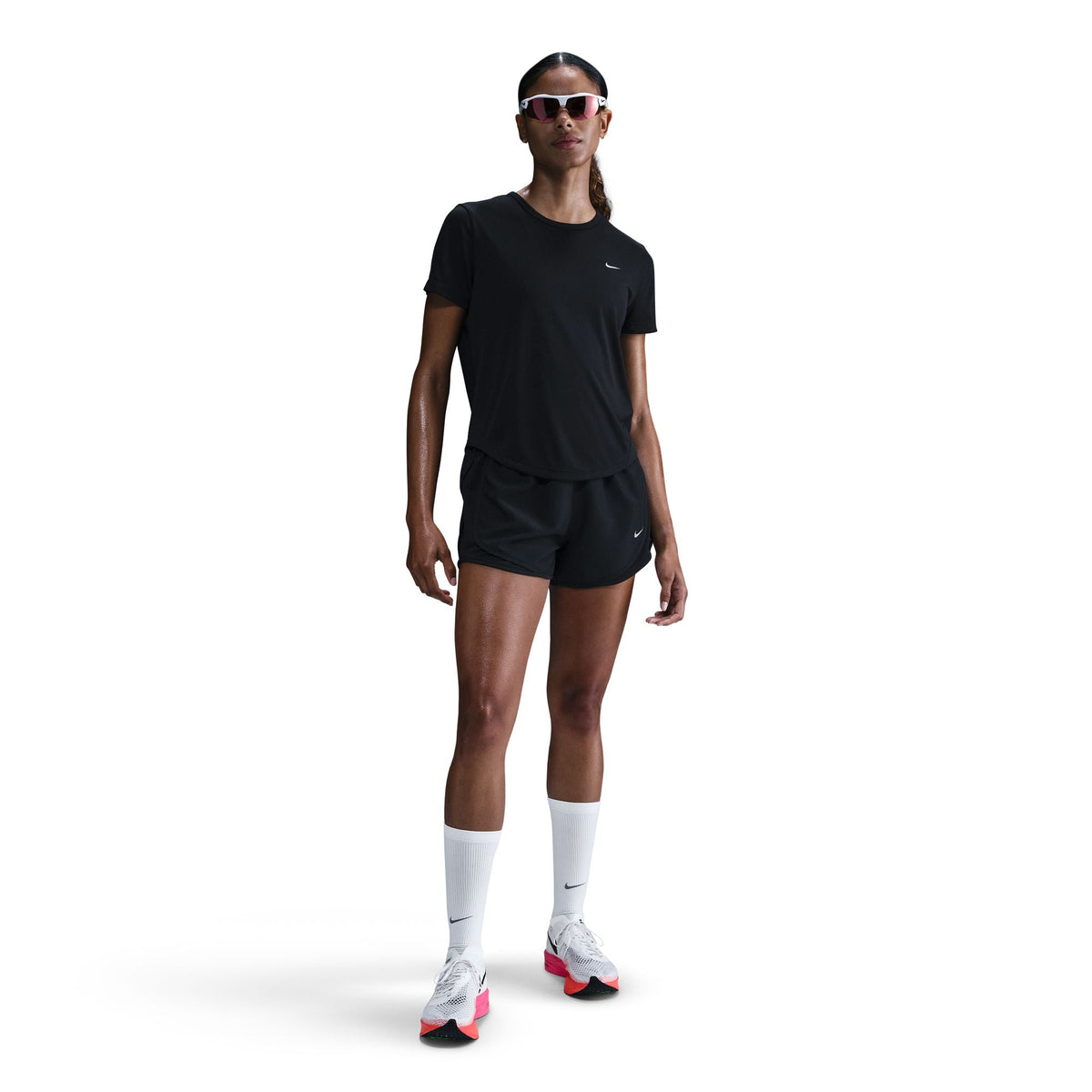 Nike Tempo Dri-FIT Short-Sleeve Running Top Black