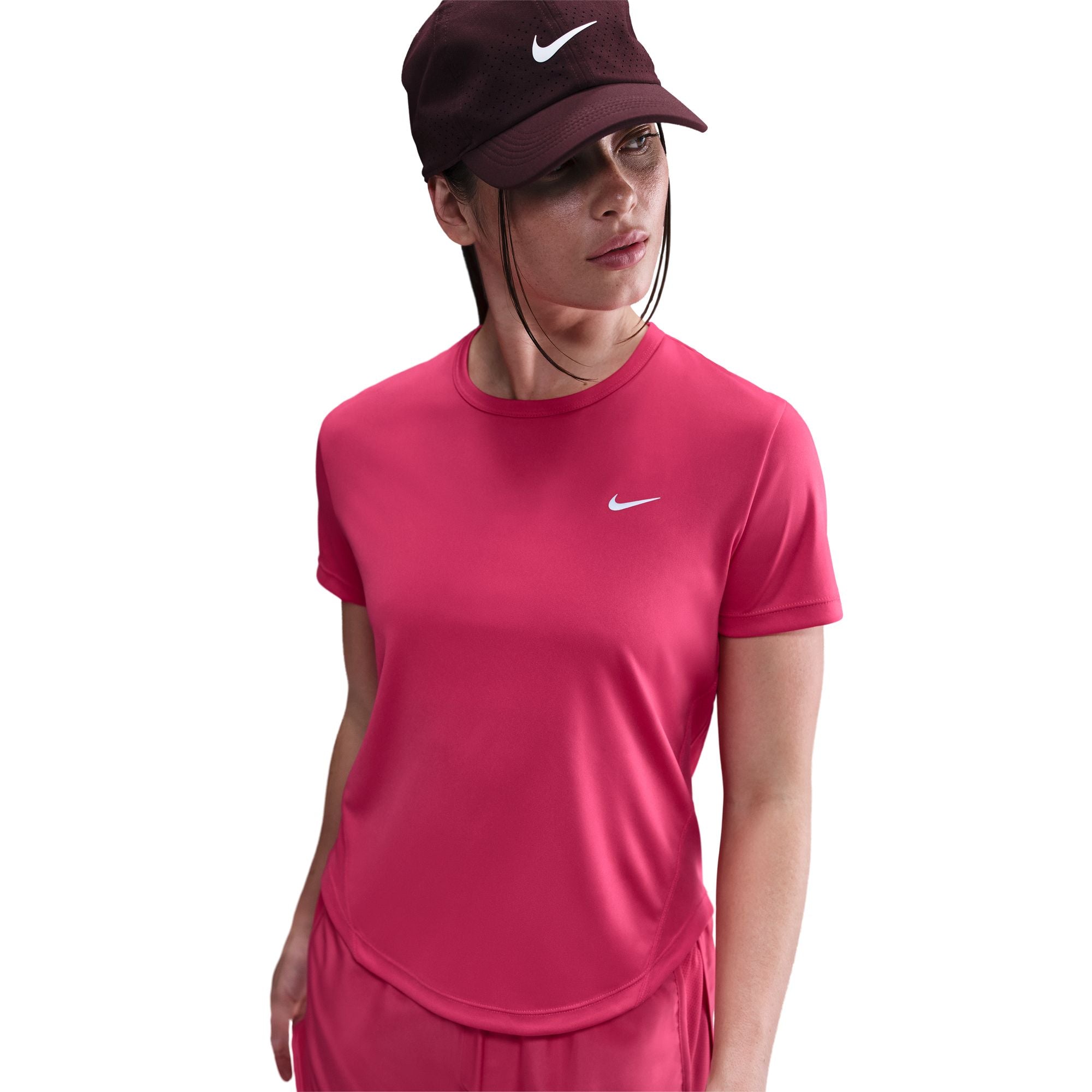 Nike Tempo Dri-FIT Short-Sleeve Running Top Rush Pink