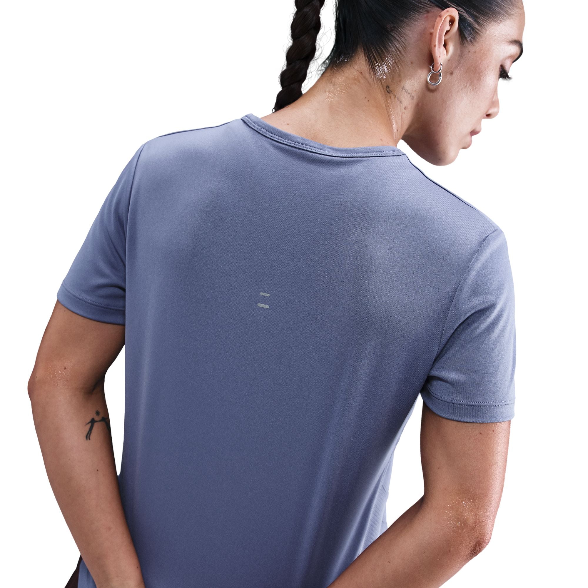 Nike Tempo Swoosh Dri-FIT Short-Sleeve Running Top World Indigo