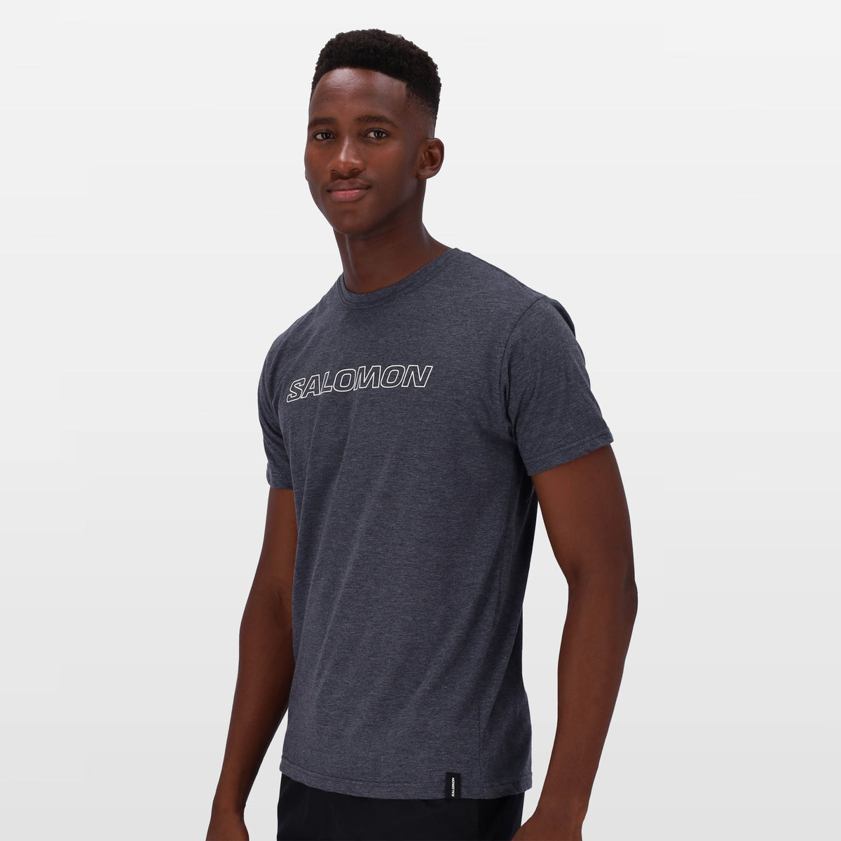 Salomon Baltoro Men&#39;s Regular Fit Short Sleeve Logo Graphic Performance T-Shirt