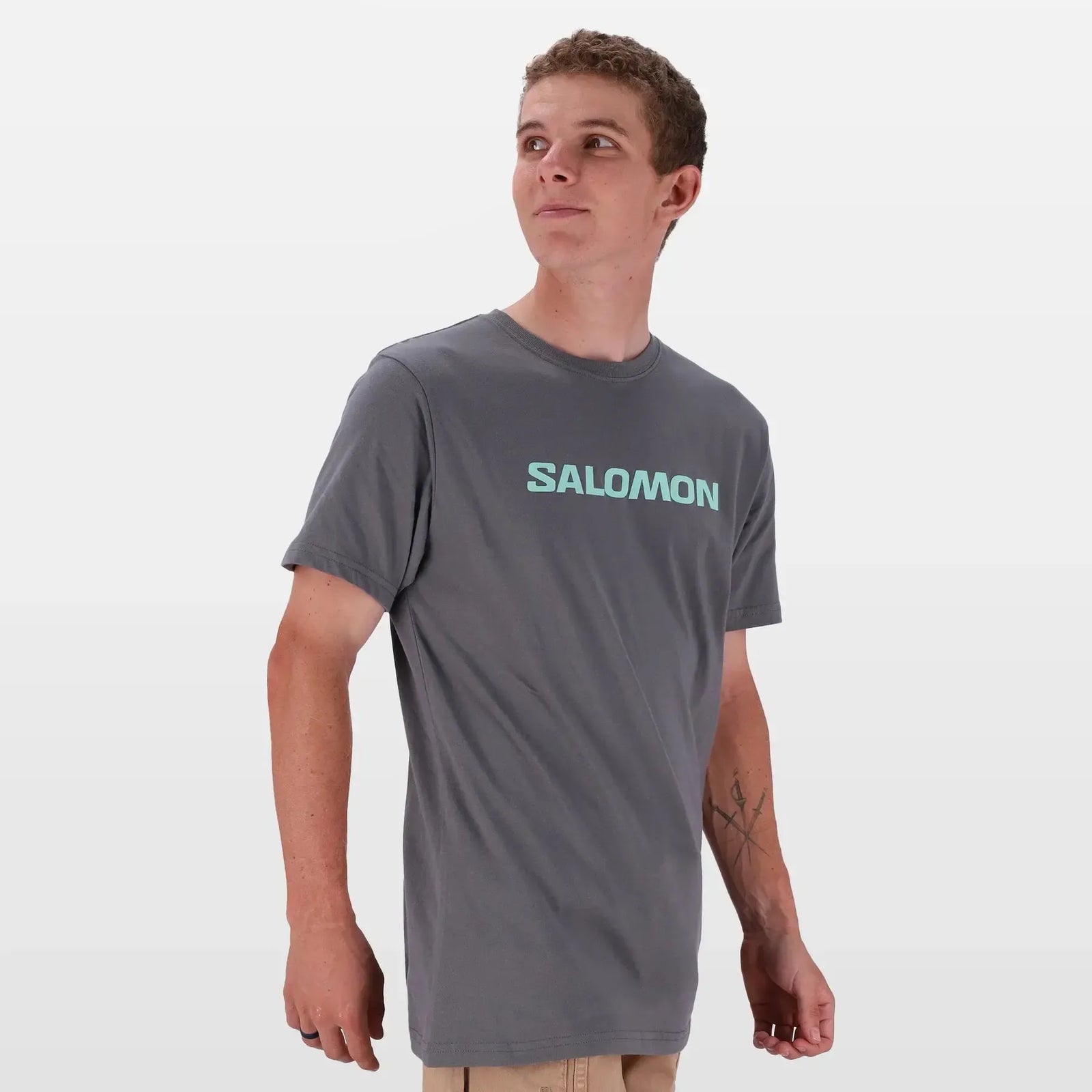 Salomon Men's Core Logo Cotton Tee: Comfortable, Stylish, Everyday Casual Wear